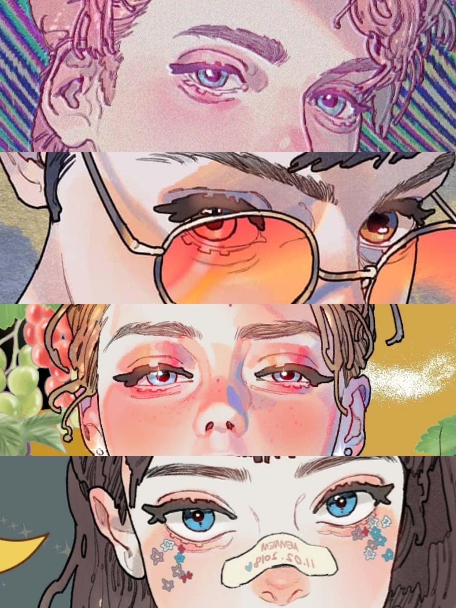 ศิลปะสีสันสวยงาม วอลเปเปอร์