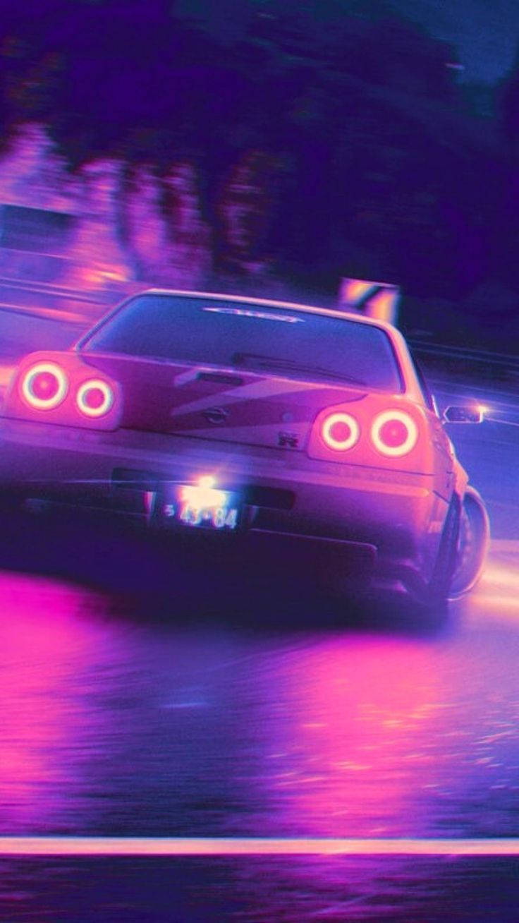 สกายไลน์สไตล์ JDM วอลเปเปอร์