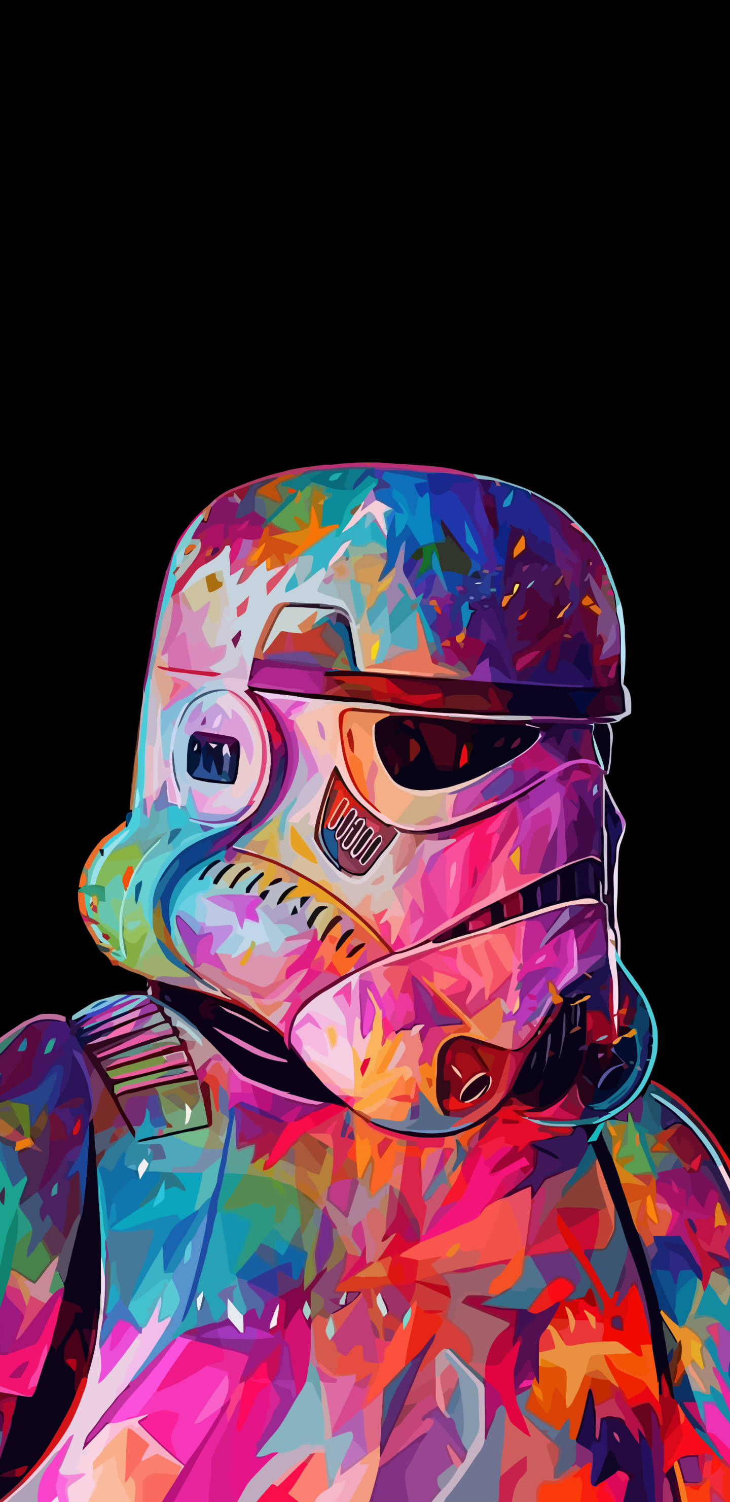 สตอร์มทรูปเปอร์สีสันสดใส 2K Amoled วอลเปเปอร์