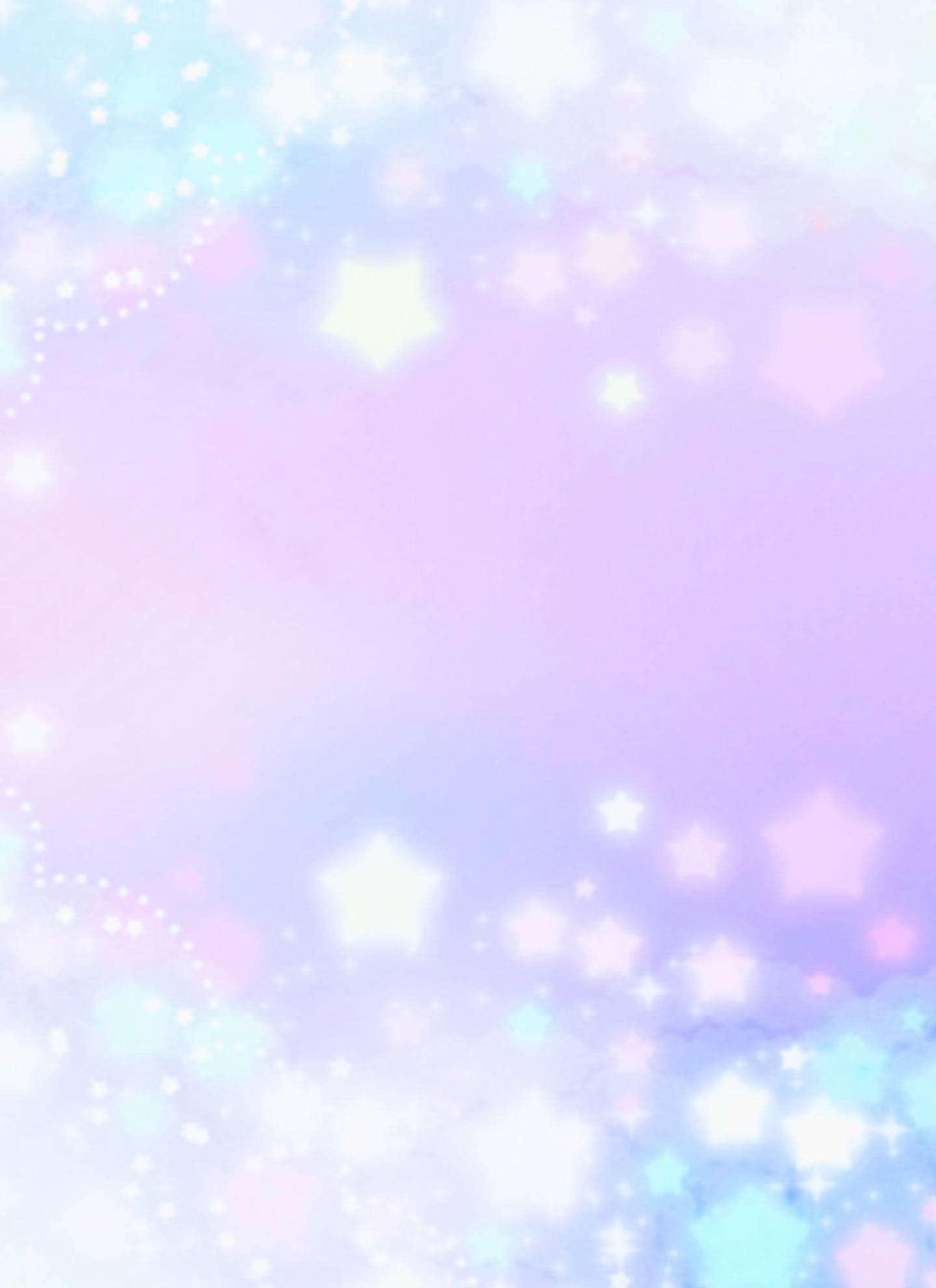 สตาร์รี่สีพาสเทลน่ารัก วอลเปเปอร์