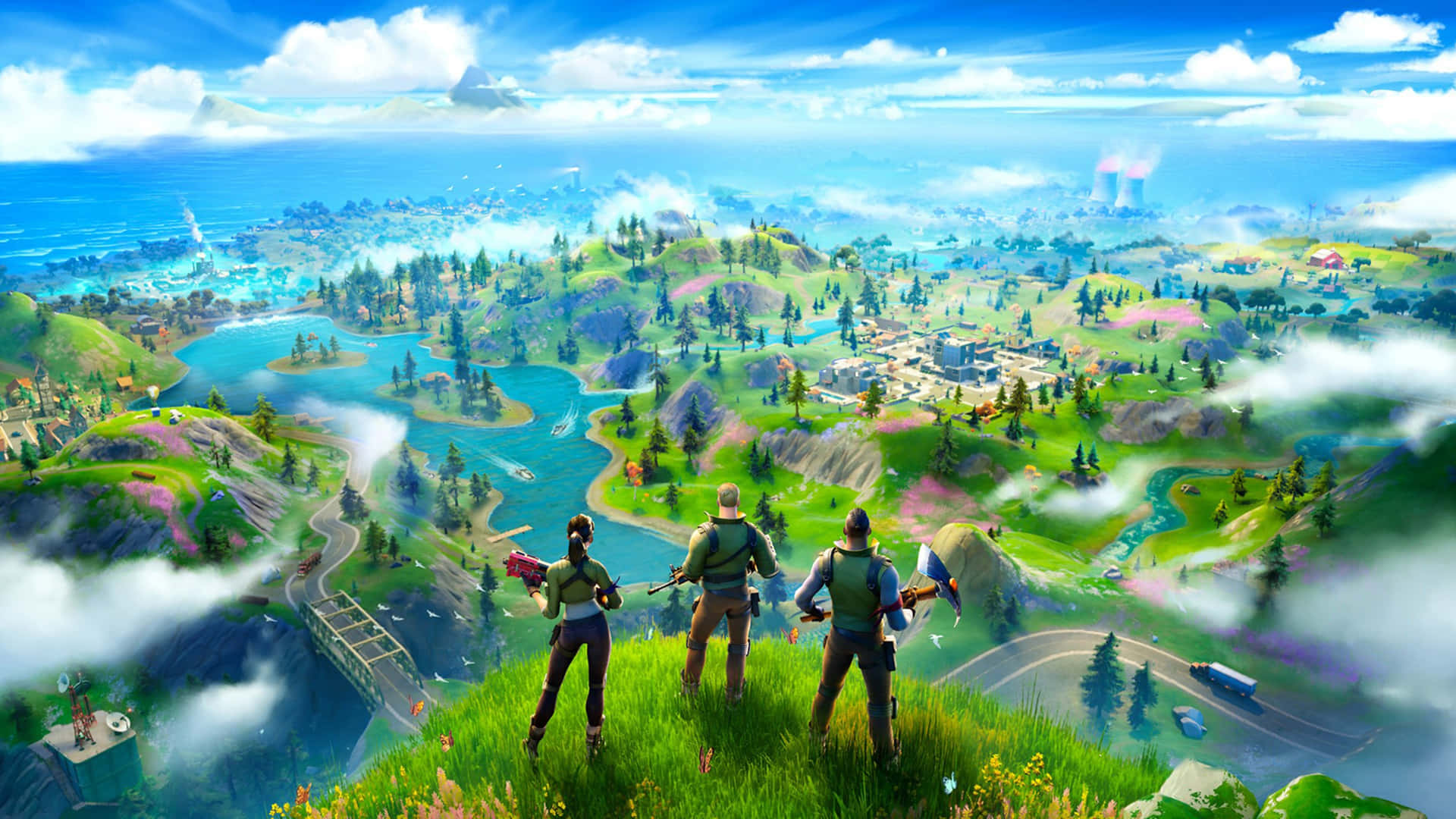 Fortnite Battle Royale 4K — ฟอร์ทไนท์ วอลเปเปอร์