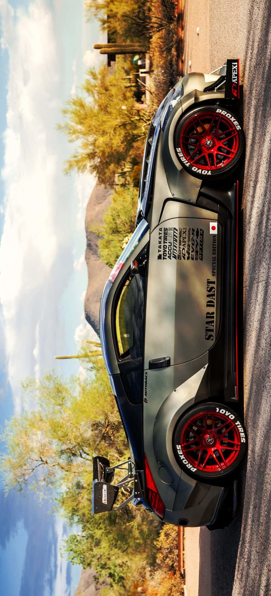 สปอร์ตและทรงพลัง Nissan R35 GTR วอลเปเปอร์