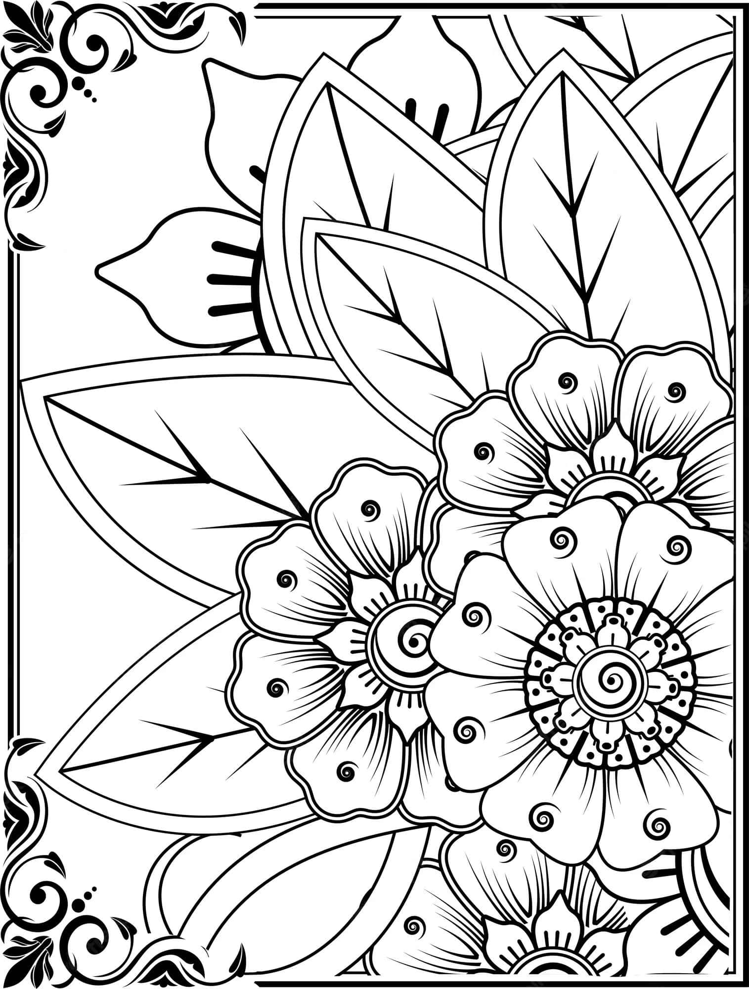 สร้างผลงานดอกไม้สดใสด้วยการระบายสี วอลเปเปอร์