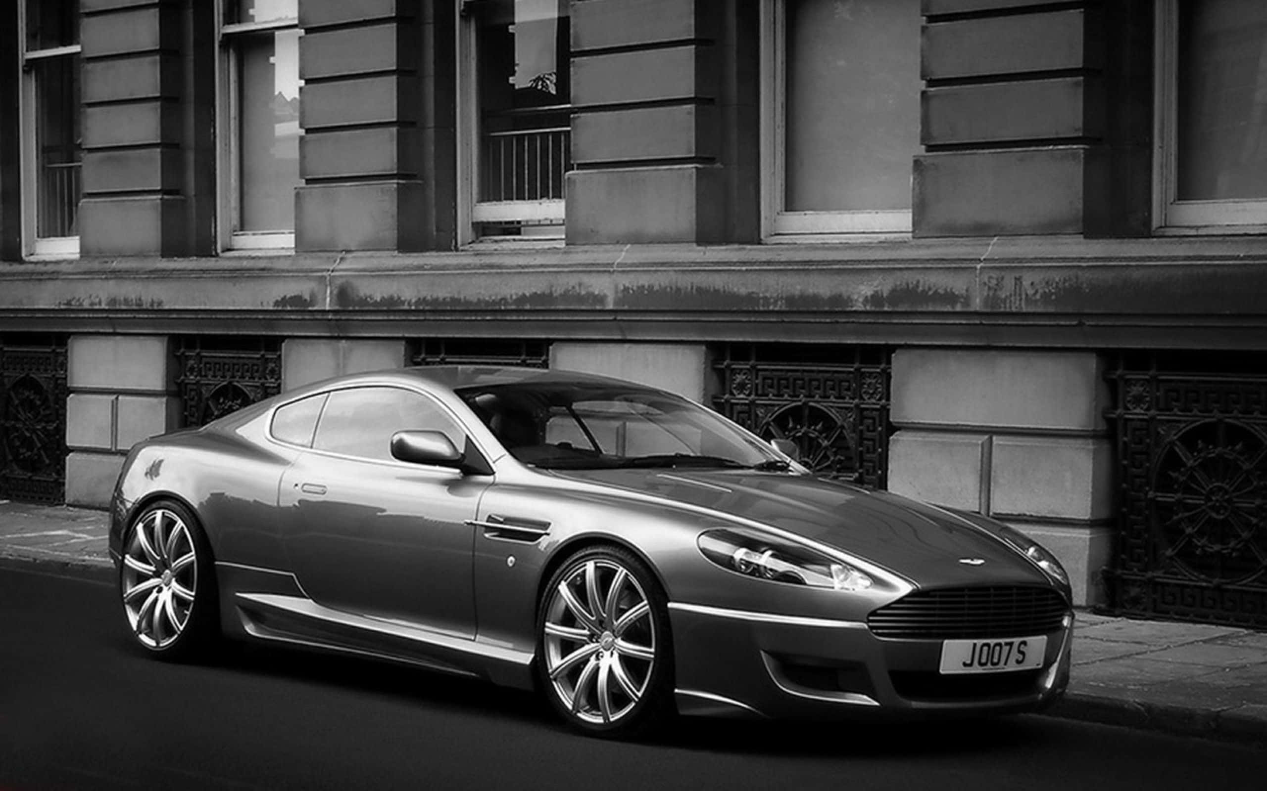สลีคและหรูหรา Aston Martin DB9 วอลเปเปอร์