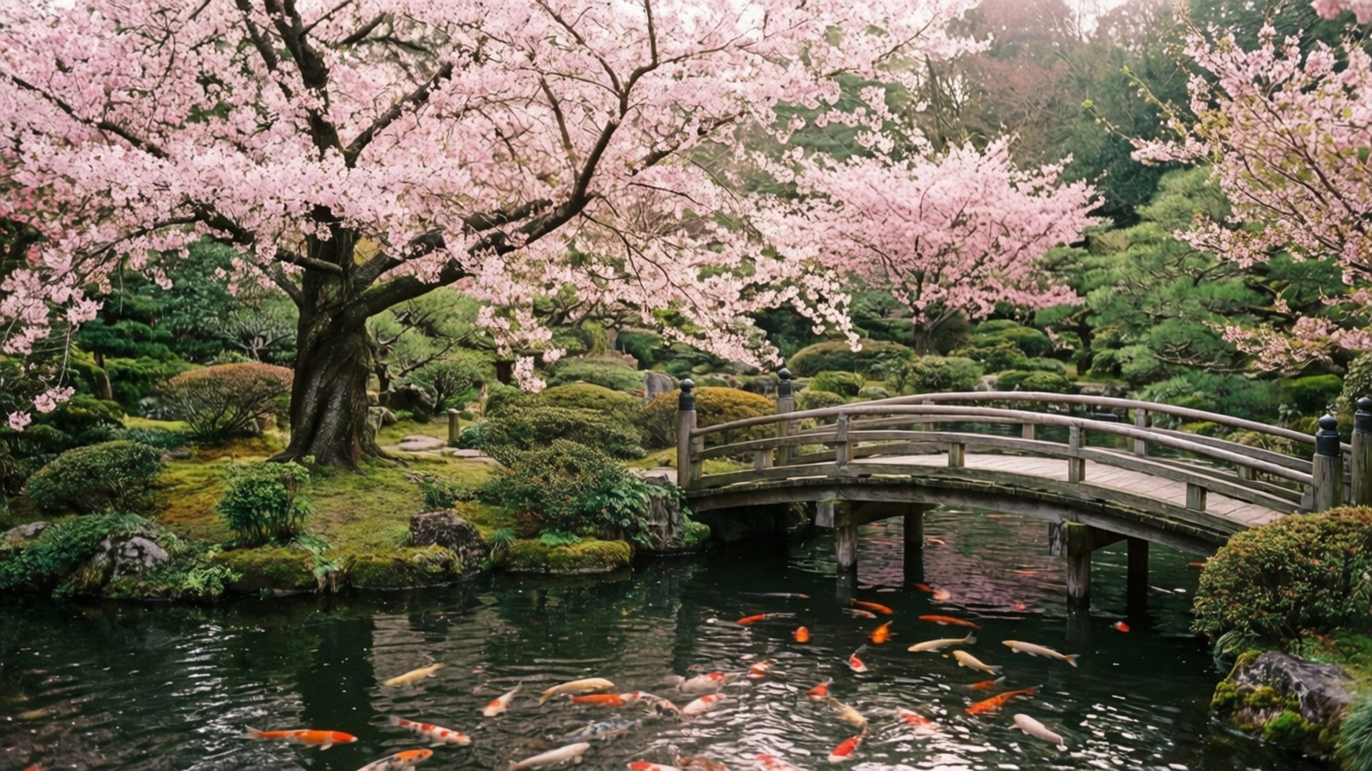 สวนซากุระ วอลเปเปอร์
