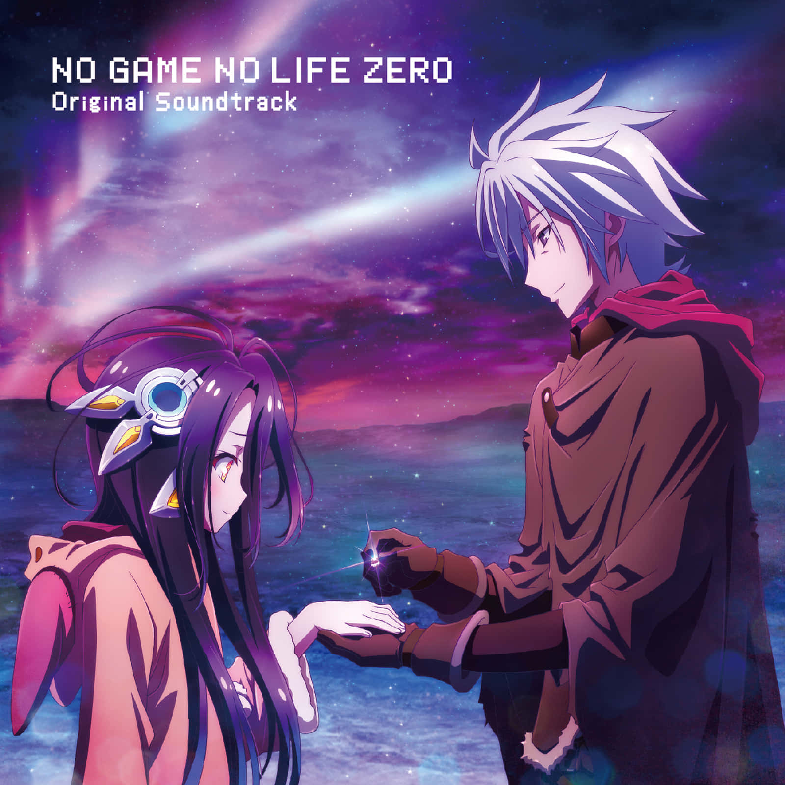 สองเทพผู้ครองจักรวาล – โซร่าและชิโร่จาก No Game No Life วอลเปเปอร์
