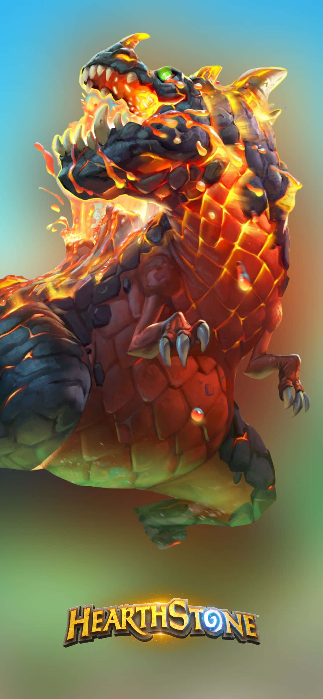 สัตว์เลื้อยคลาน iPhone XS Hearthstone พื้นหลัง วอลเปเปอร์