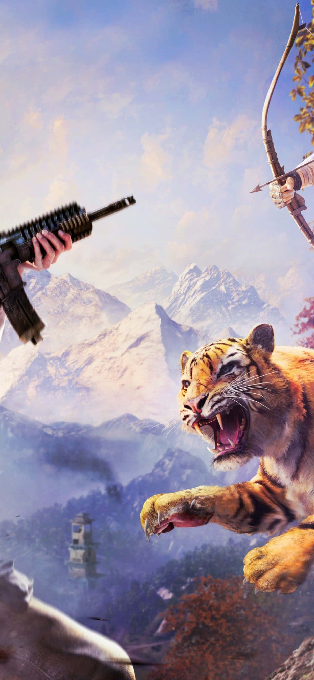 สัมผัสการผจญภัยของ Far Cry 4 บน iPhone Xs Max ของคุณ วอลเปเปอร์