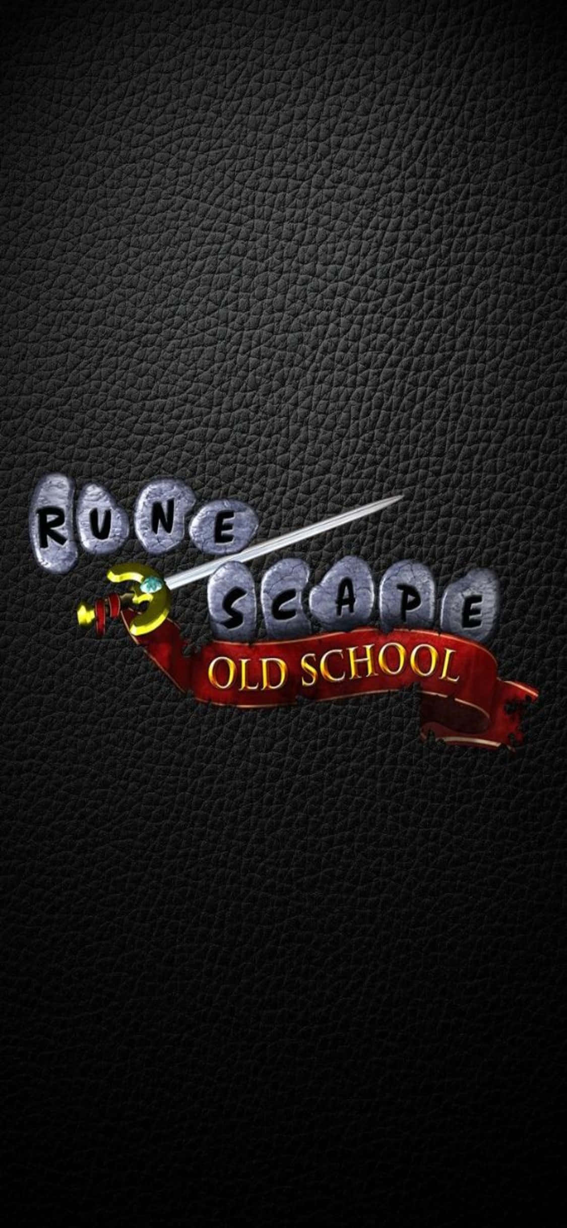 สัมผัสความตื่นเต้นของการผจญภัยบน iPhone X ของคุณกับ Runescape Oldschool วอลเปเปอร์