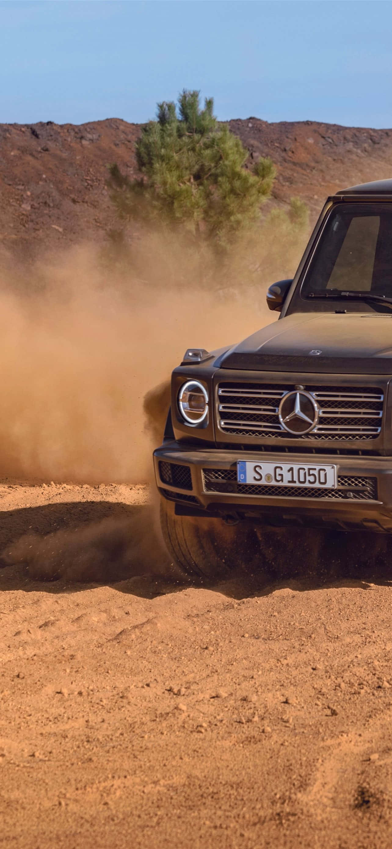 เพลิดเพลินกับความหรูหราของ iPhone X Mercedes วอลเปเปอร์