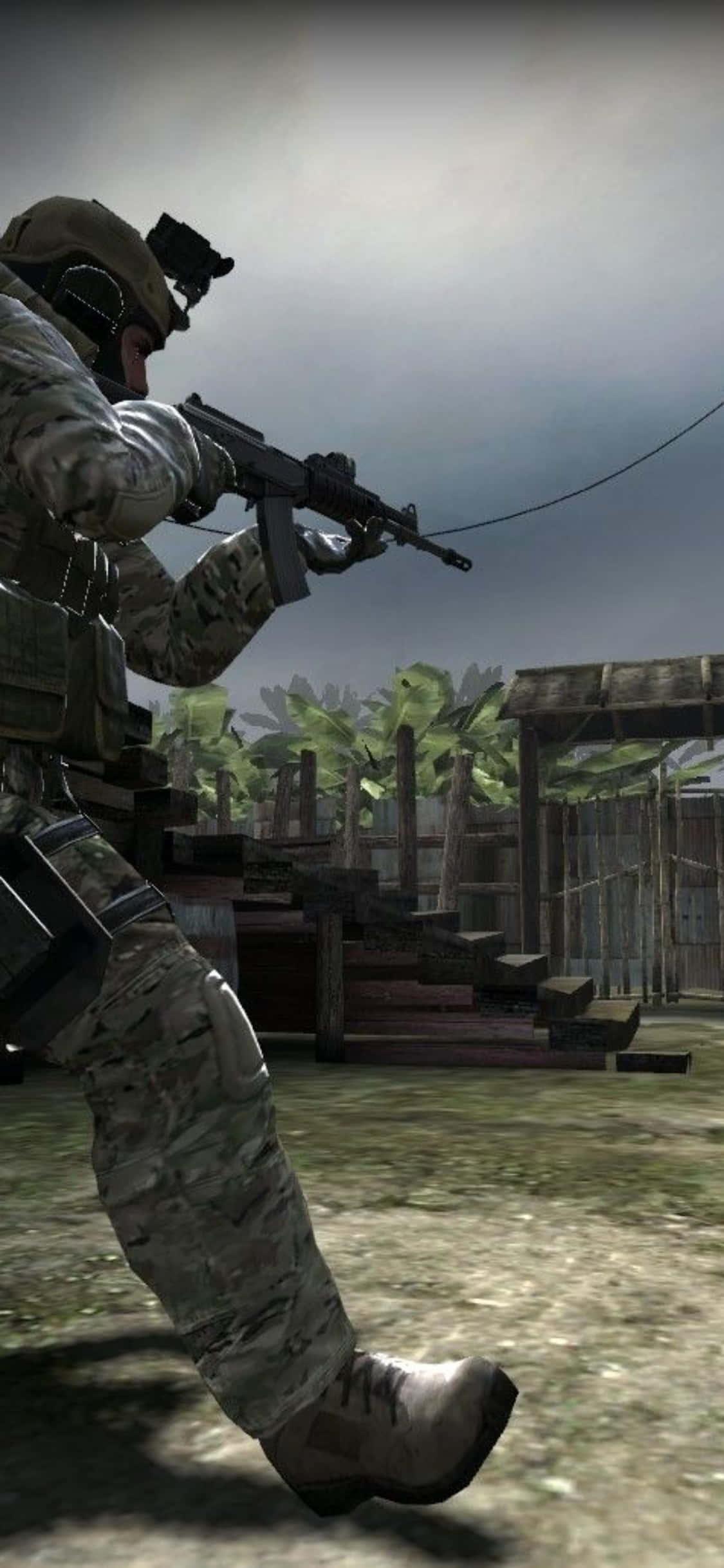 สัมผัสความเข้มข้นของ Counter-Strike Global Offensive บน iPhone XS ของคุณ วอลเปเปอร์