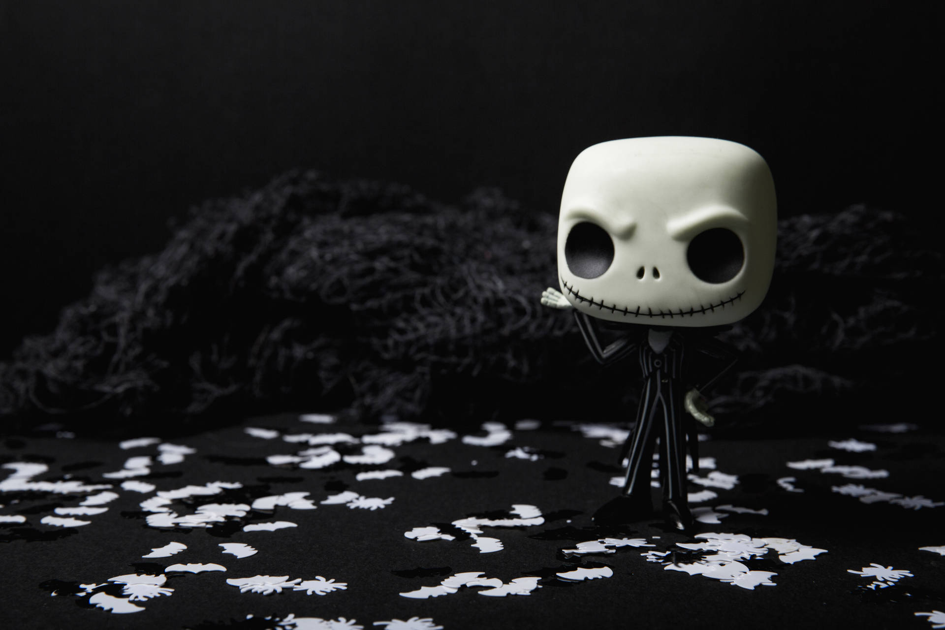 วอลเปเปอร์ Nightmare Before Christmas ของตุ๊กตา Funko Pop Jack — 나이트메어 비포 크리스마스 GIF วอลเปเปอร์