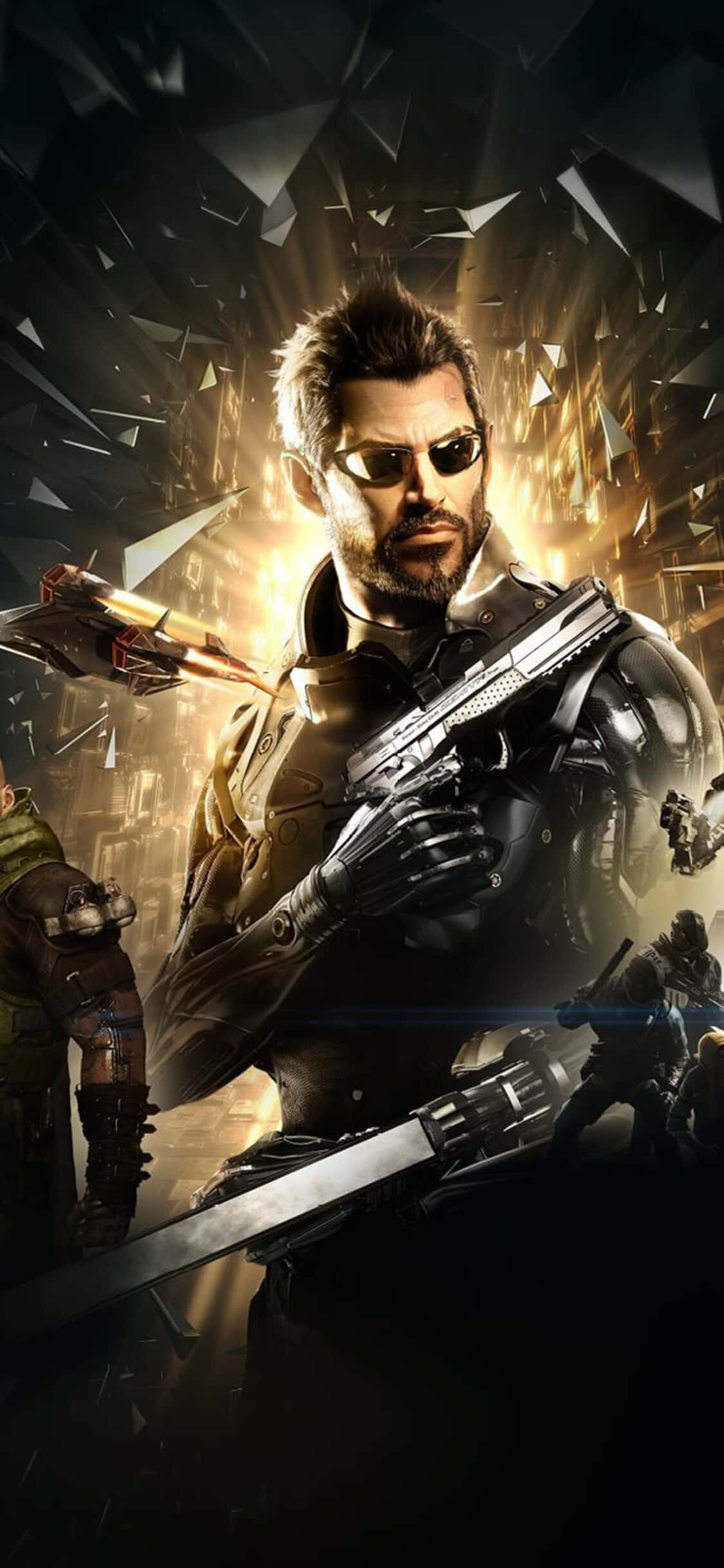 สัมผัสเรื่องราวยิ่งใหญ่ของ Android Deus Ex Mankind Divided วอลเปเปอร์