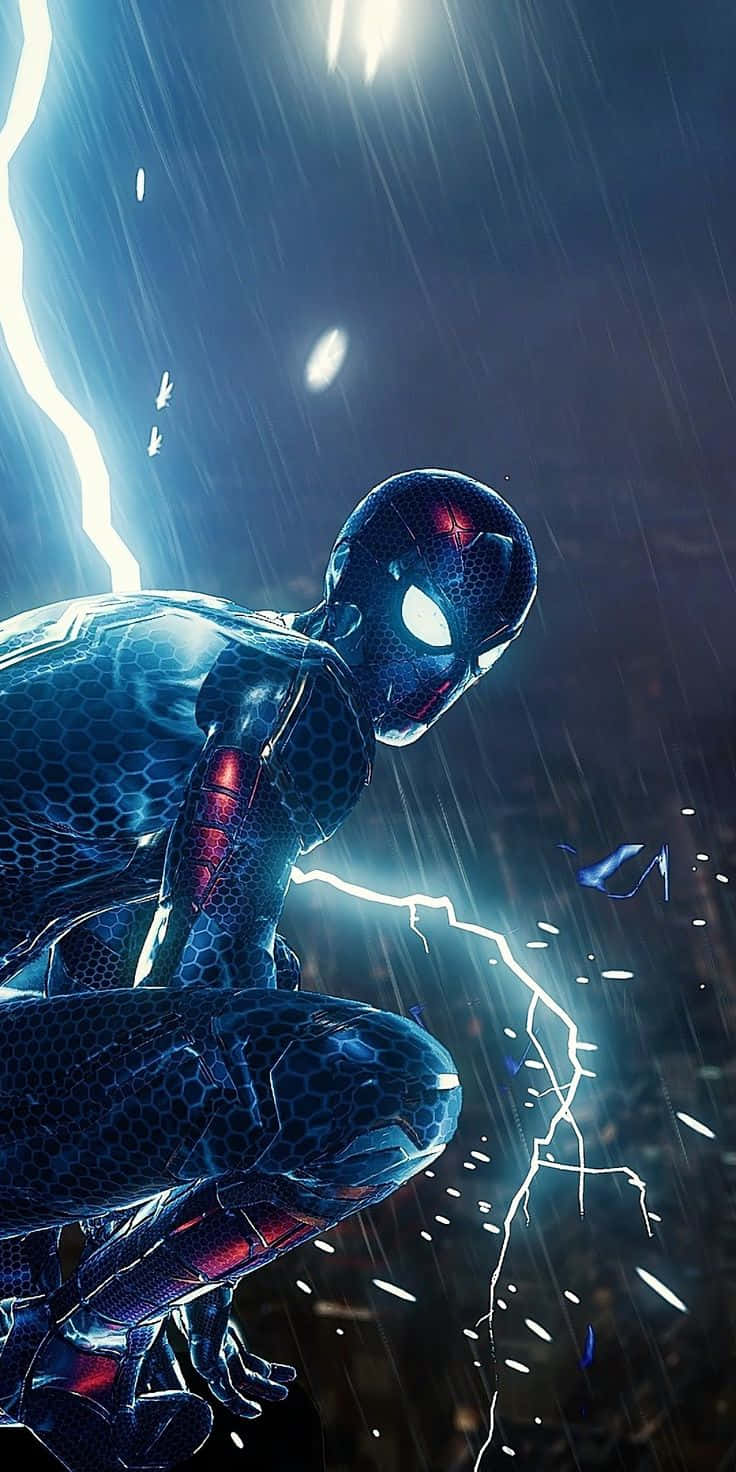 สายฟ้าสไปเดอร์แมน Marvel PS4 วอลเปเปอร์