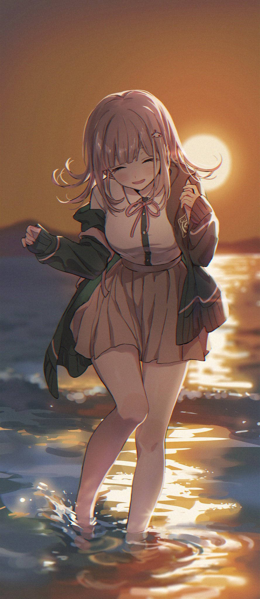 สาวน่ารัก Chiaki Nanami วอลเปเปอร์