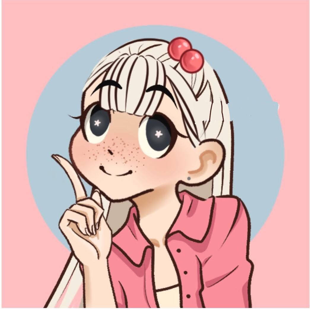 สาวน่ารักโพสท่า Preppy PFP วอลเปเปอร์