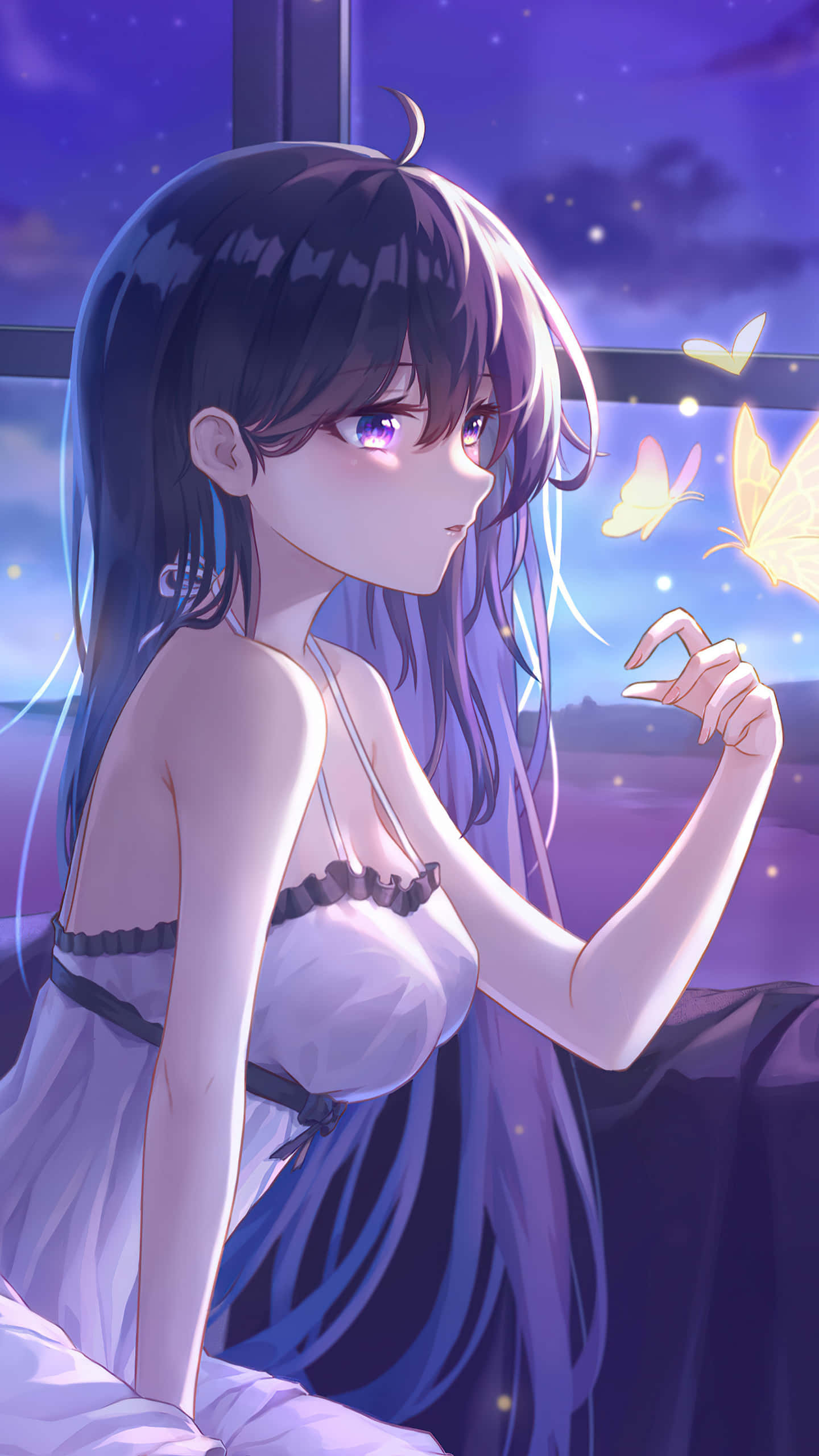 สาวอนิเมะชุดนอน วอลเปเปอร์
