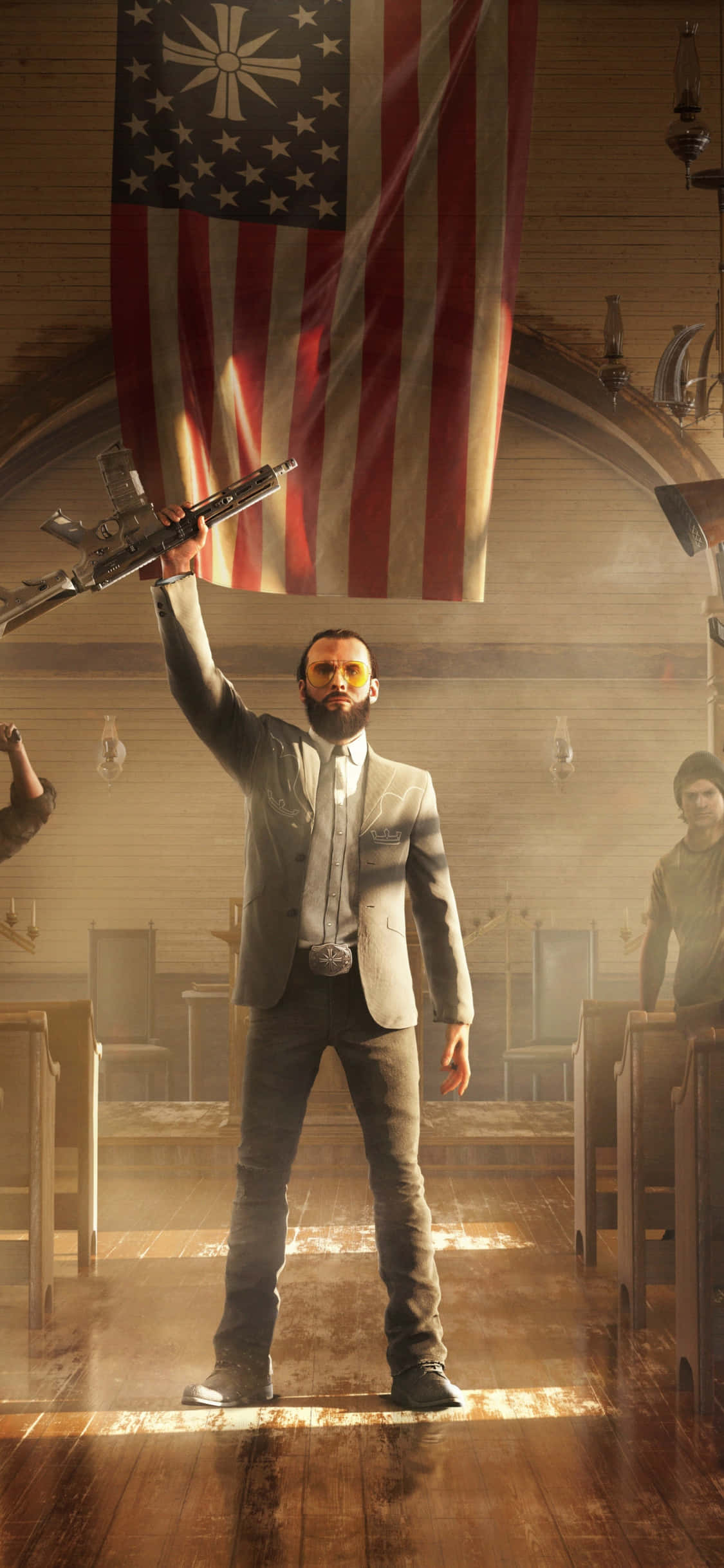 สำรวจป่าดงของ Far Cry 5 บน iPhone Xs ของคุณ! วอลเปเปอร์