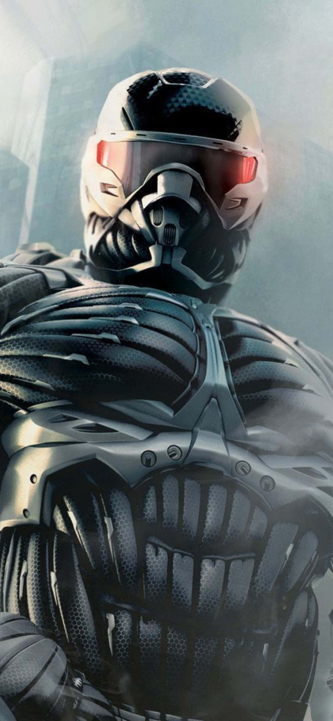 สำรวจโลกแห่งอนาคตด้วย Crysis 3 และ iPhone X วอลเปเปอร์