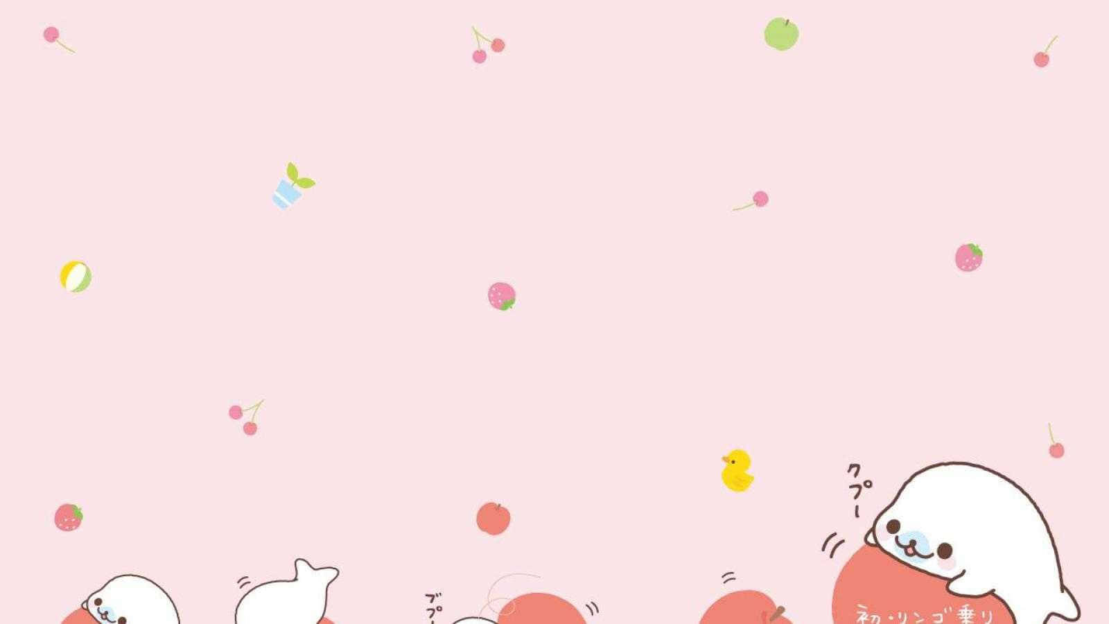 "สีชมพูน่ารักที่สุด เพื่อคุณโดยเฉพาะ!" วอลเปเปอร์