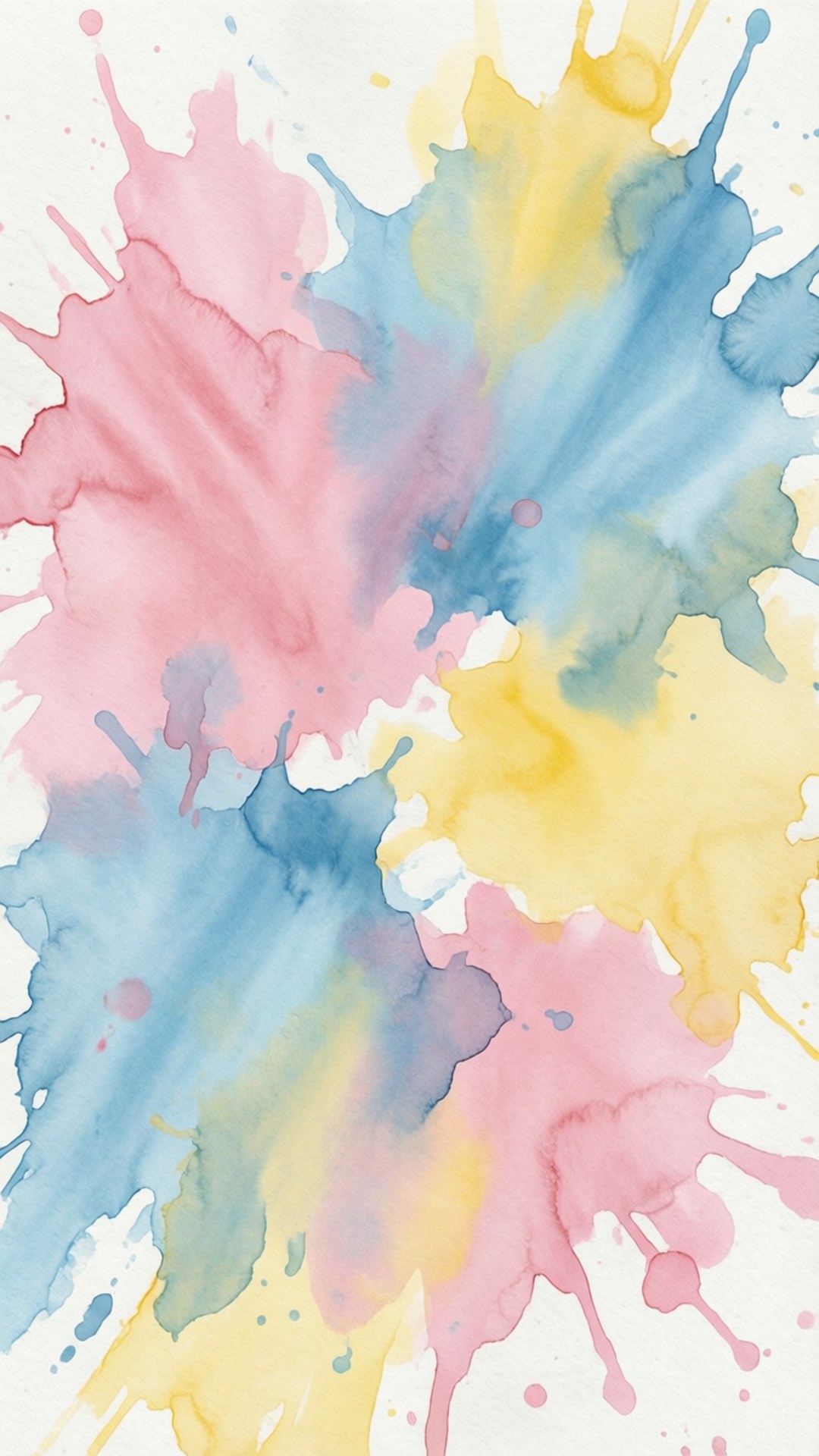 สีน้ำพาสเทล วอลเปเปอร์