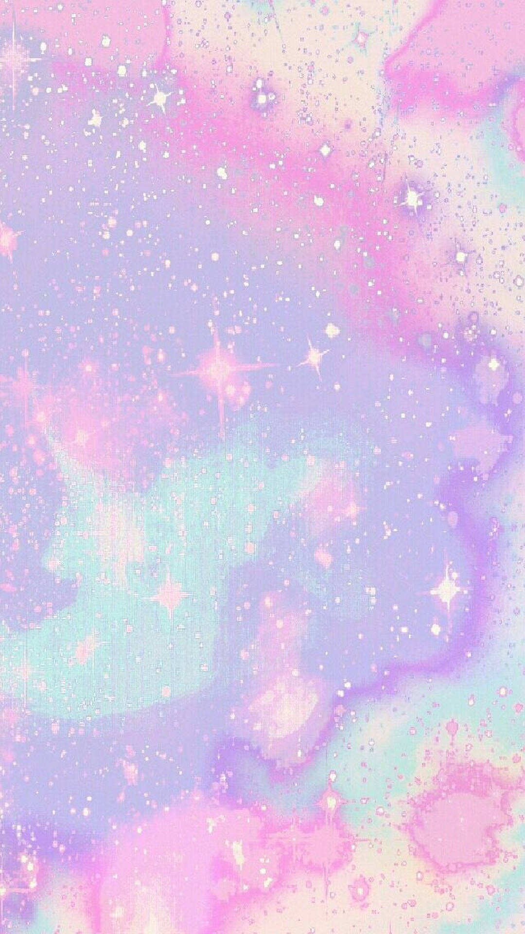 สีพาสเทลโทรศัพท์ประกายและกระเด็น วอลเปเปอร์