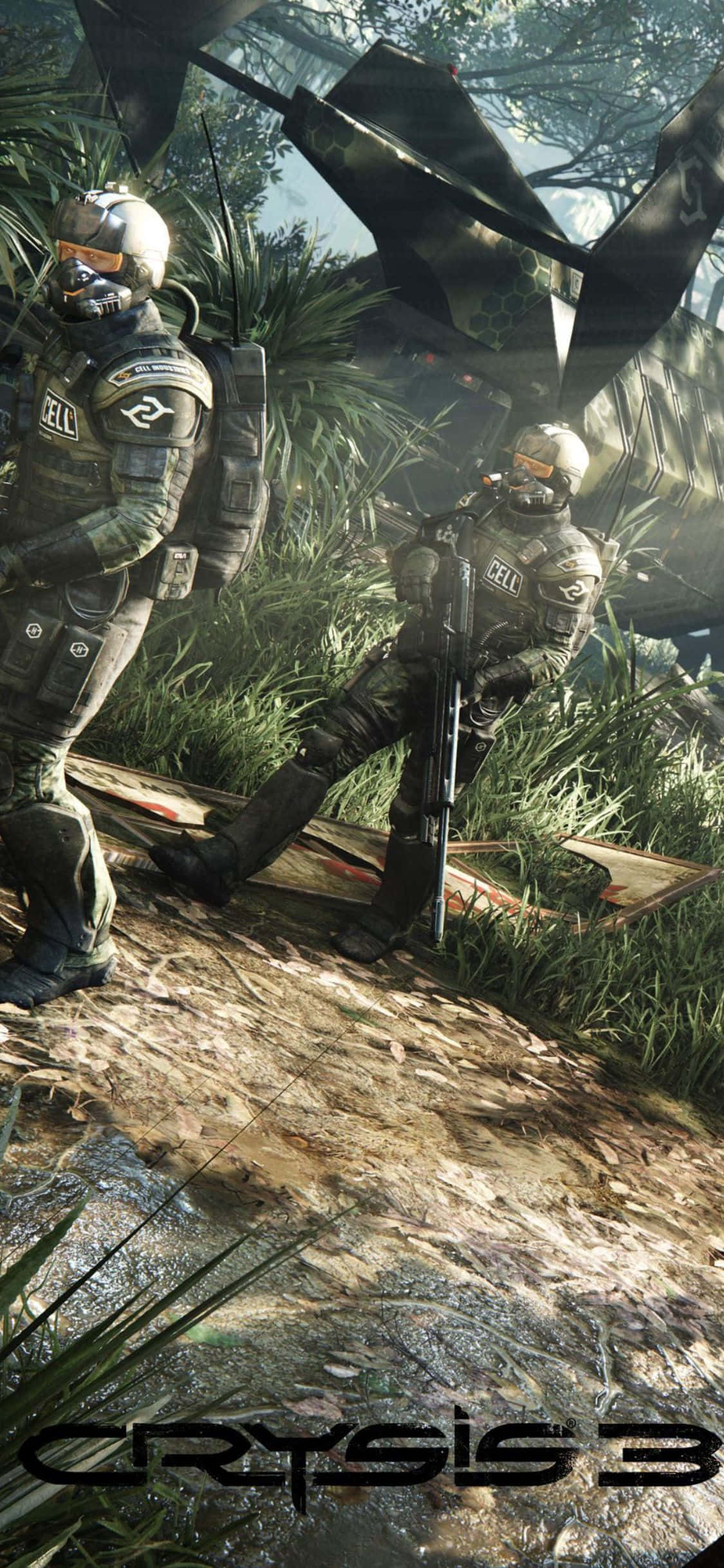 สุดยอดผจญภัยแนววิทยาศาสตร์แฟนตาซี – Crysis 3 สำหรับ iPhone X วอลเปเปอร์