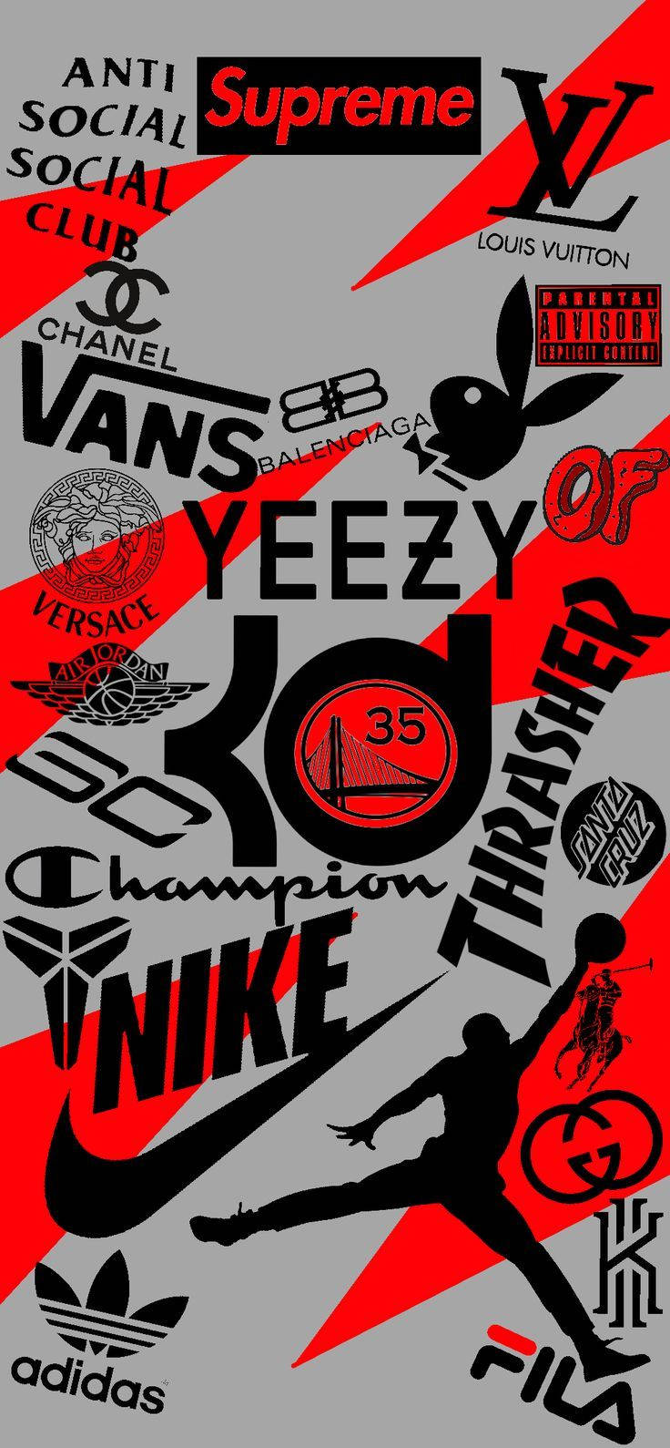 “สไตล์พบสปอร์ตใน Nike Graffiti” วอลเปเปอร์