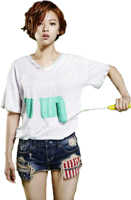 หญิงผมสั้นสไตล์สวยในชุดลำลอง วอลเปเปอร์