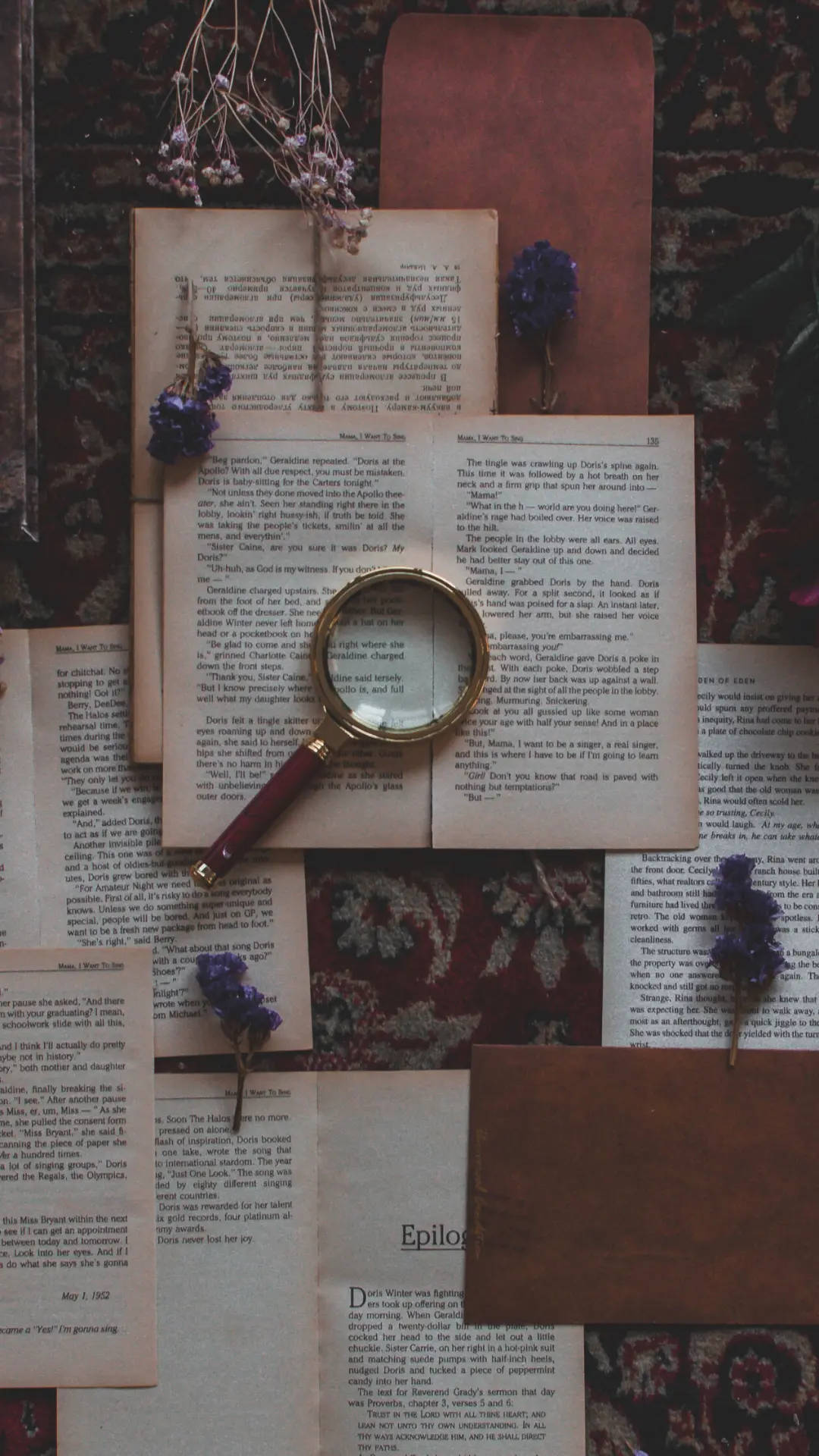 หนังสือเปิดสไตล์ดาร์กอะคาเดเมีย — ดาร์ก อคาเดเมีย วอลเปเปอร์