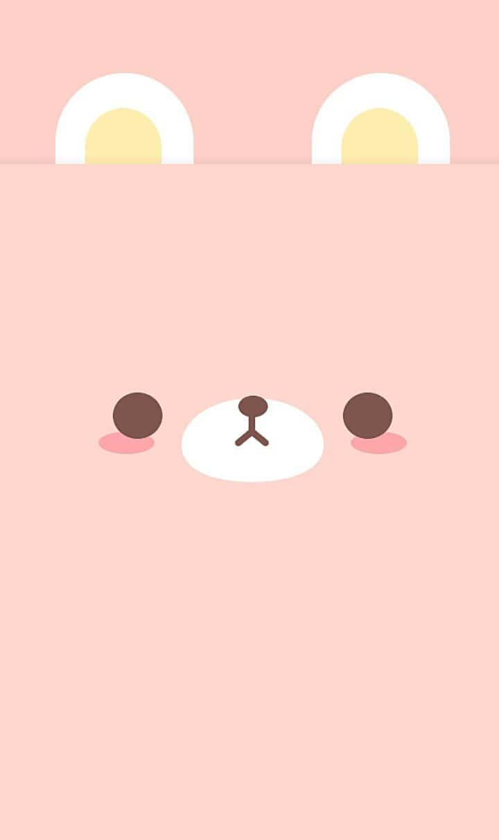 หน้าจอล็อคน่ารัก หมี ตา หู วอลเปเปอร์