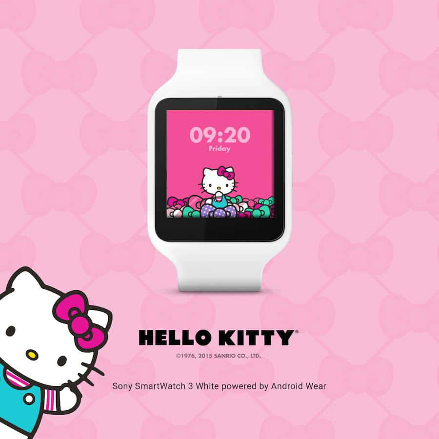 หน้าปัด Apple Watch น่ารักลาย Hello Kitty — ฮัลโลวีนคิตตี้ GIF วอลเปเปอร์