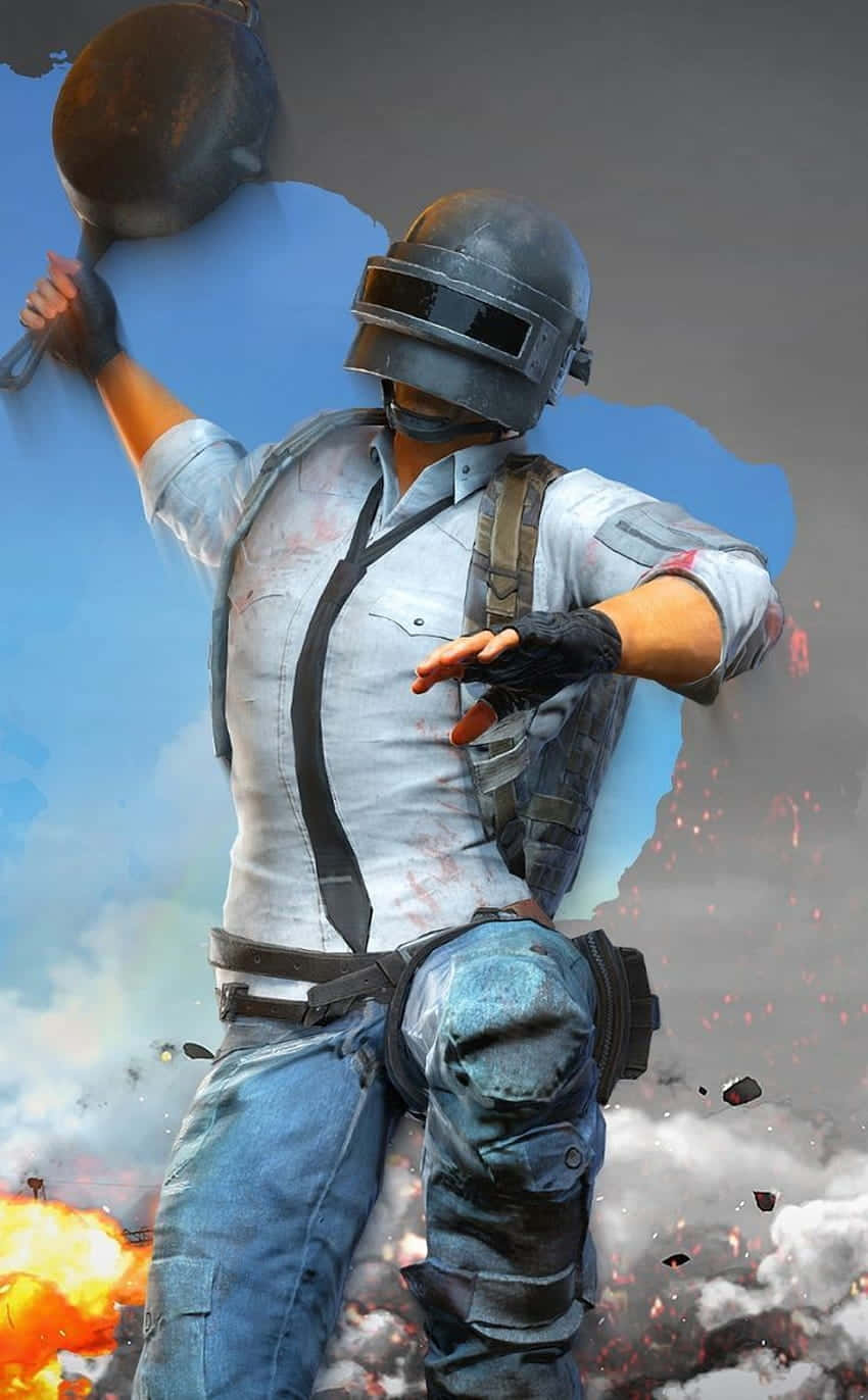 หมวกเชื่อมกับกระทะ ผู้เล่นคนที่ 3 พื้นหลัง Playerunknown's Battlegrounds วอลเปเปอร์