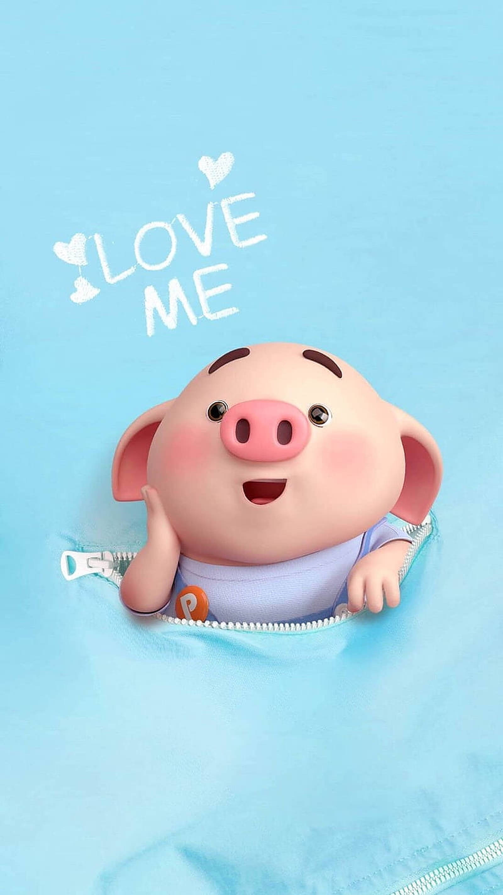 หมูน่ารักรักฉัน วอลเปเปอร์