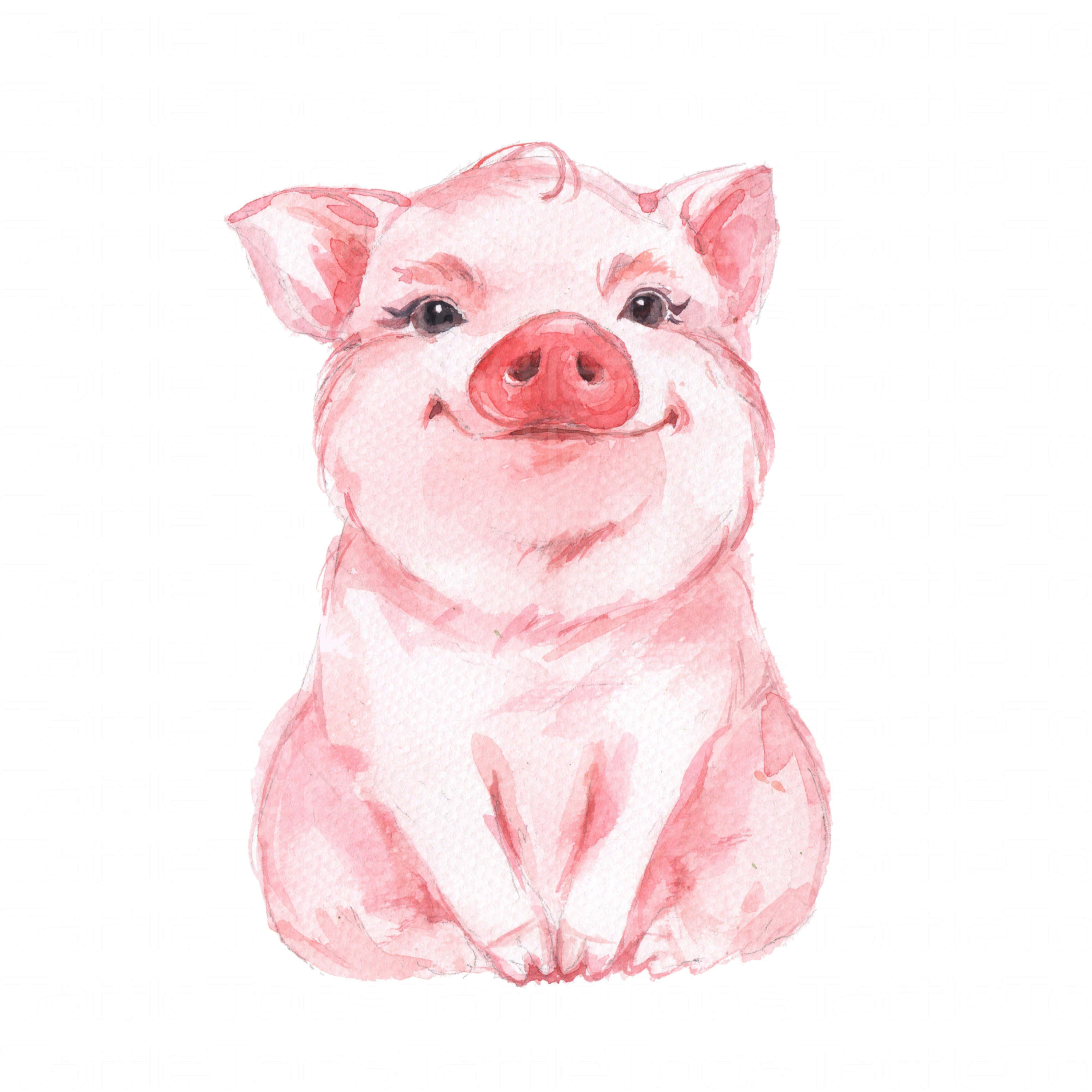 หมูน้อยน่ารักพร้อมกอด วอลเปเปอร์