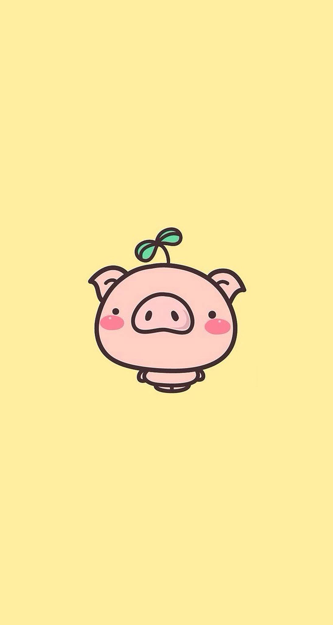 หมูน้อยหัวโต วอลเปเปอร์