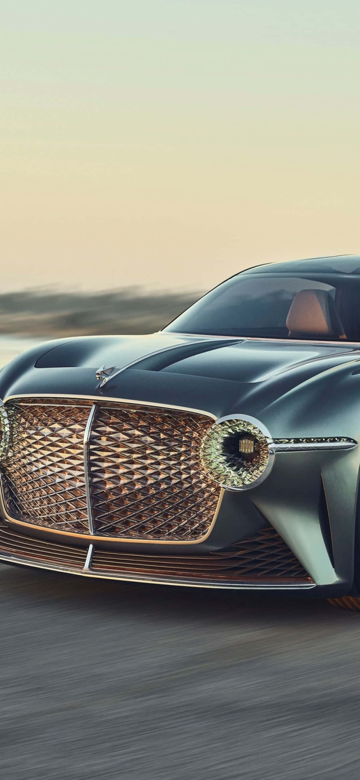 ความหรูหรา - iPhone XS Max ใน Bentley วอลเปเปอร์