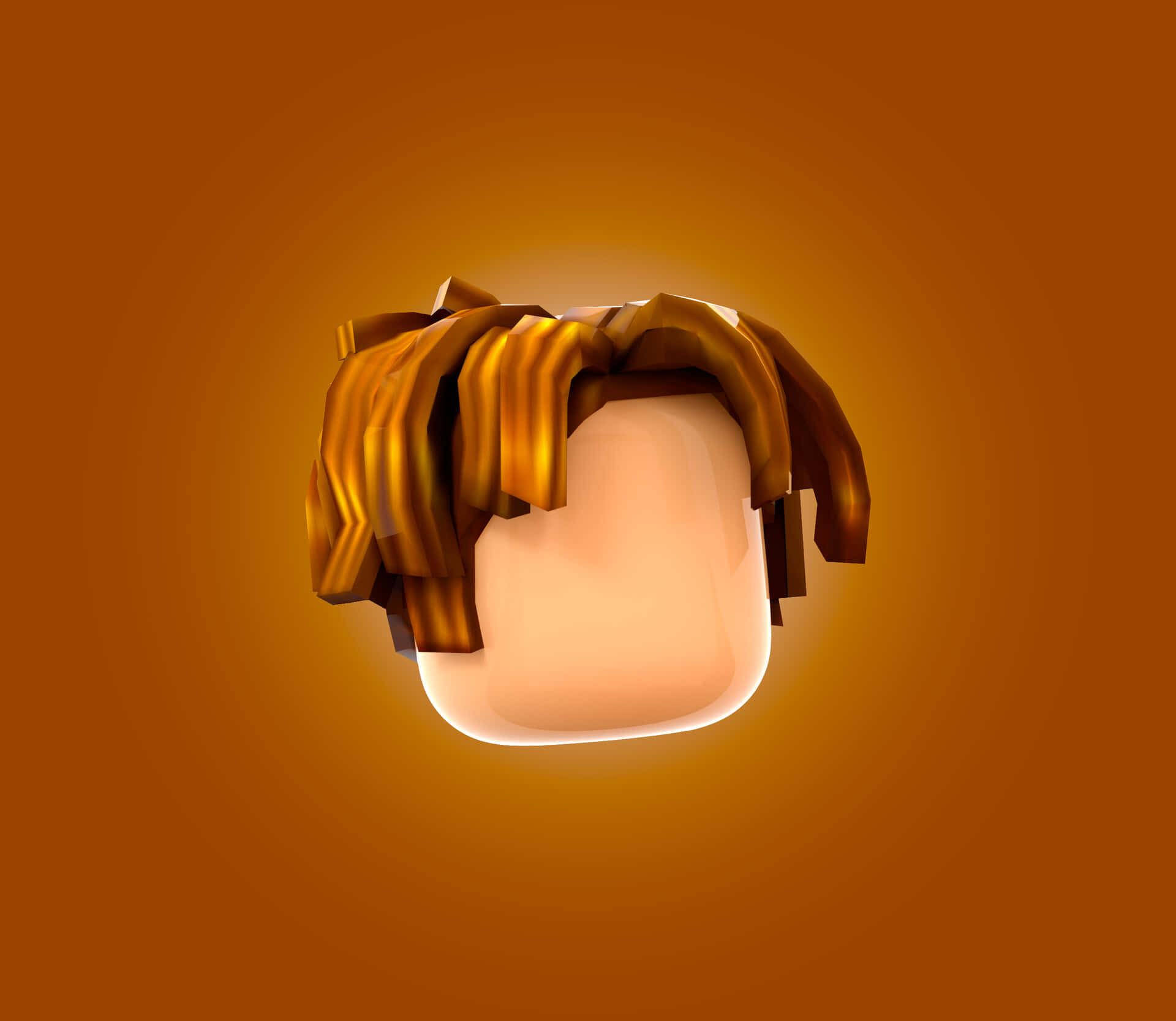 หัวลอย Roblox สีน้ำตาล PFP วอลเปเปอร์