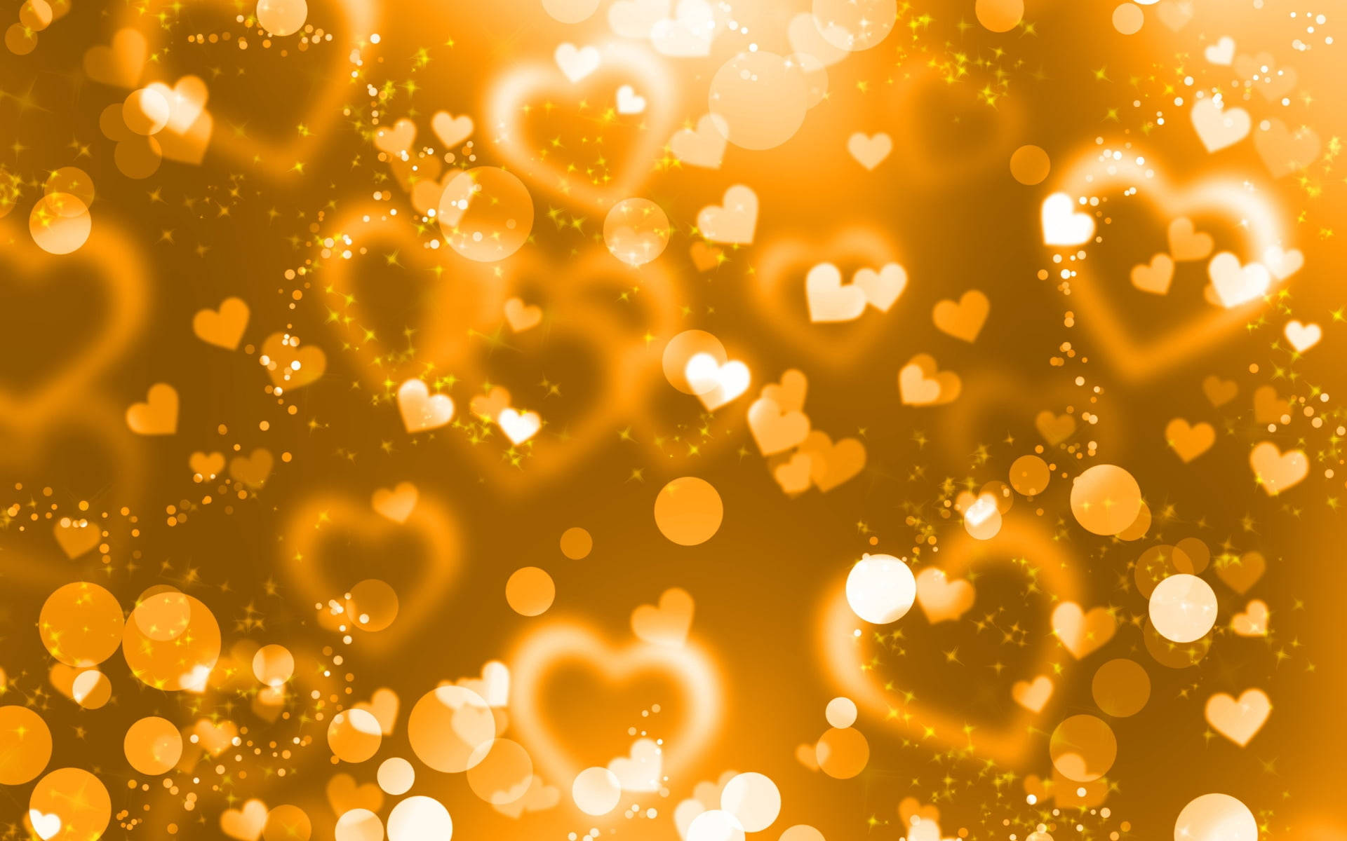 หัวใจโปร่งแสงสีทองสุดเจ๋ง วอลเปเปอร์