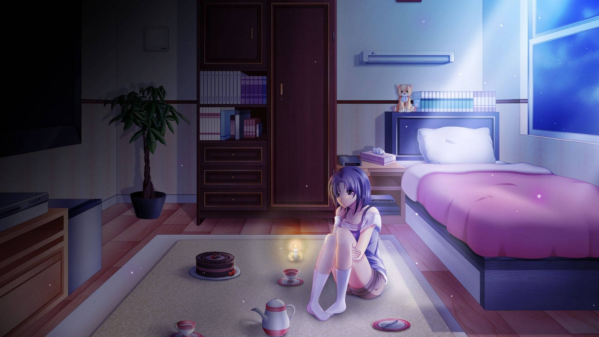 ห้องอนิเมะสุดตระการตา วอลเปเปอร์