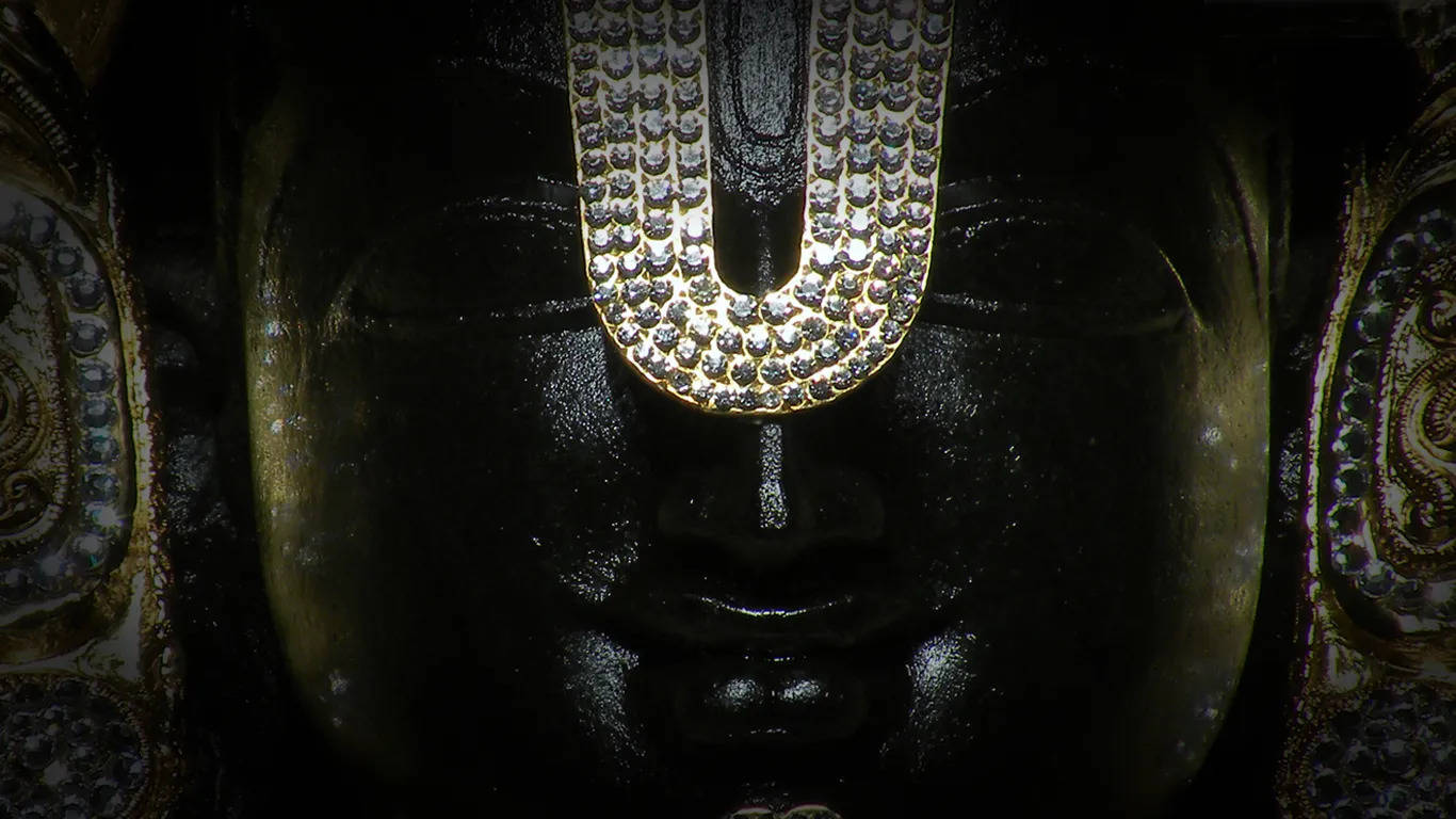 องค์พระเวงกาเตศวรสีดำ 4K วอลเปเปอร์