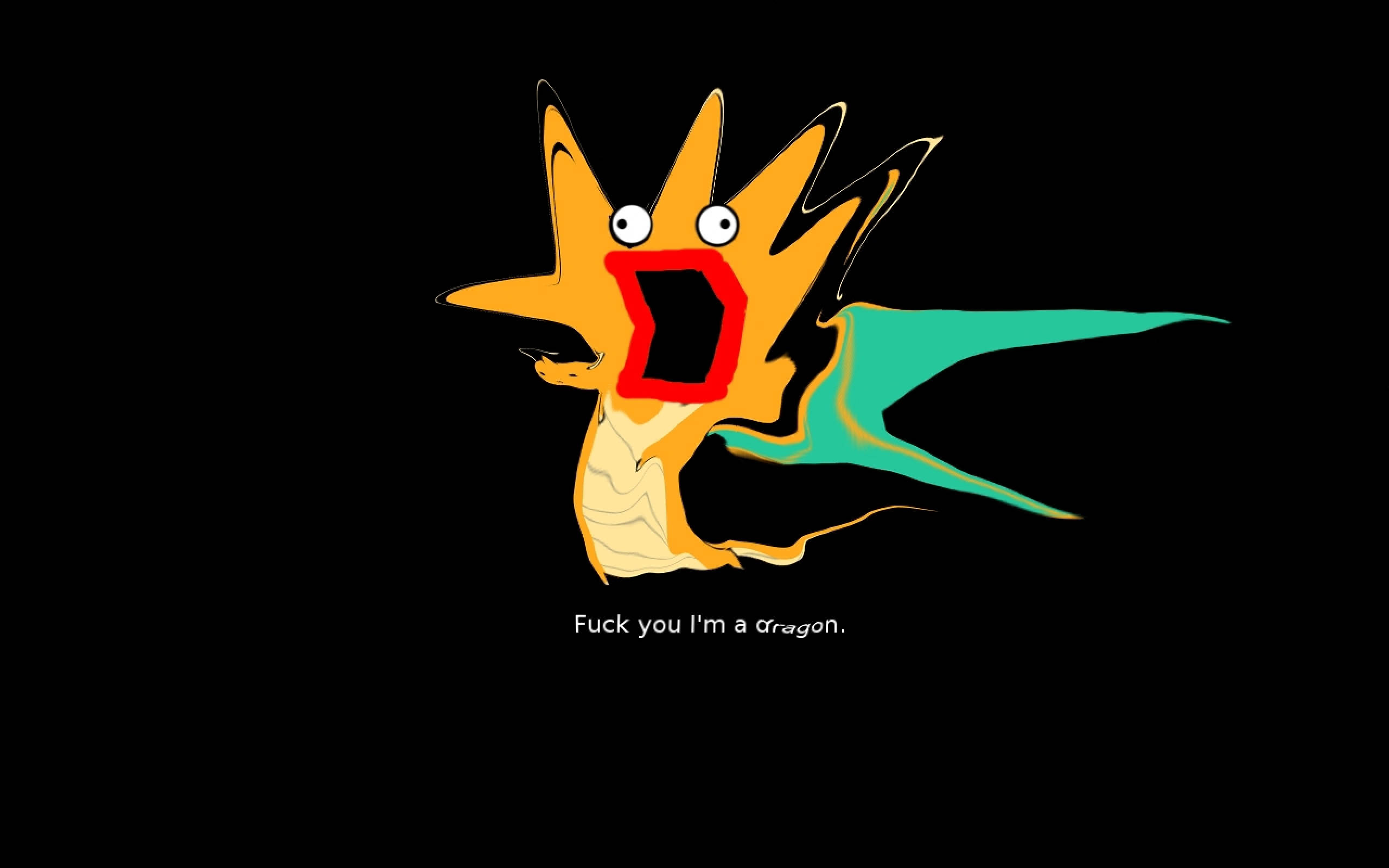 อนิเมะ Dragonite ตลก วอลเปเปอร์