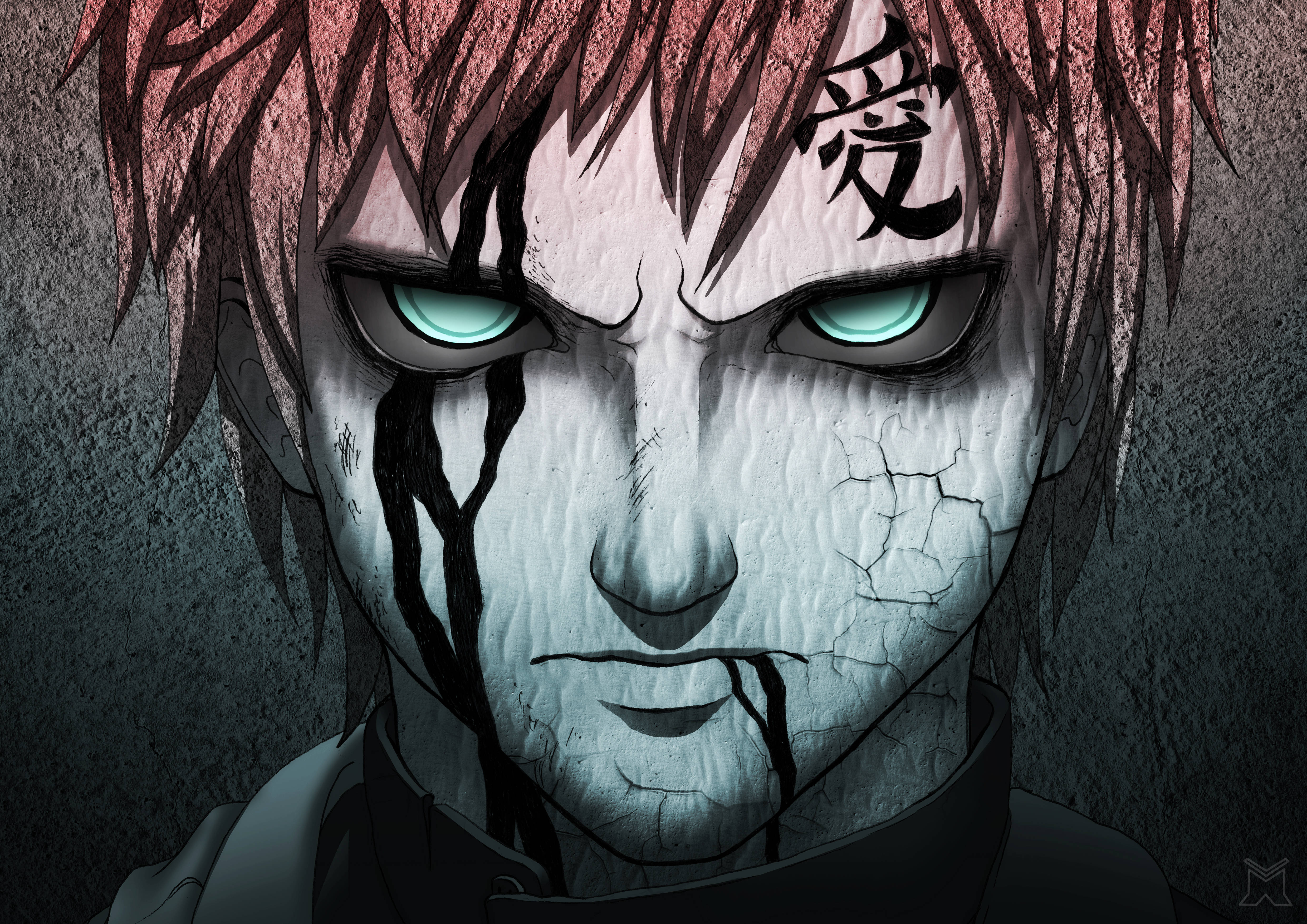อนิเมะ Gaara 4K วอลเปเปอร์
