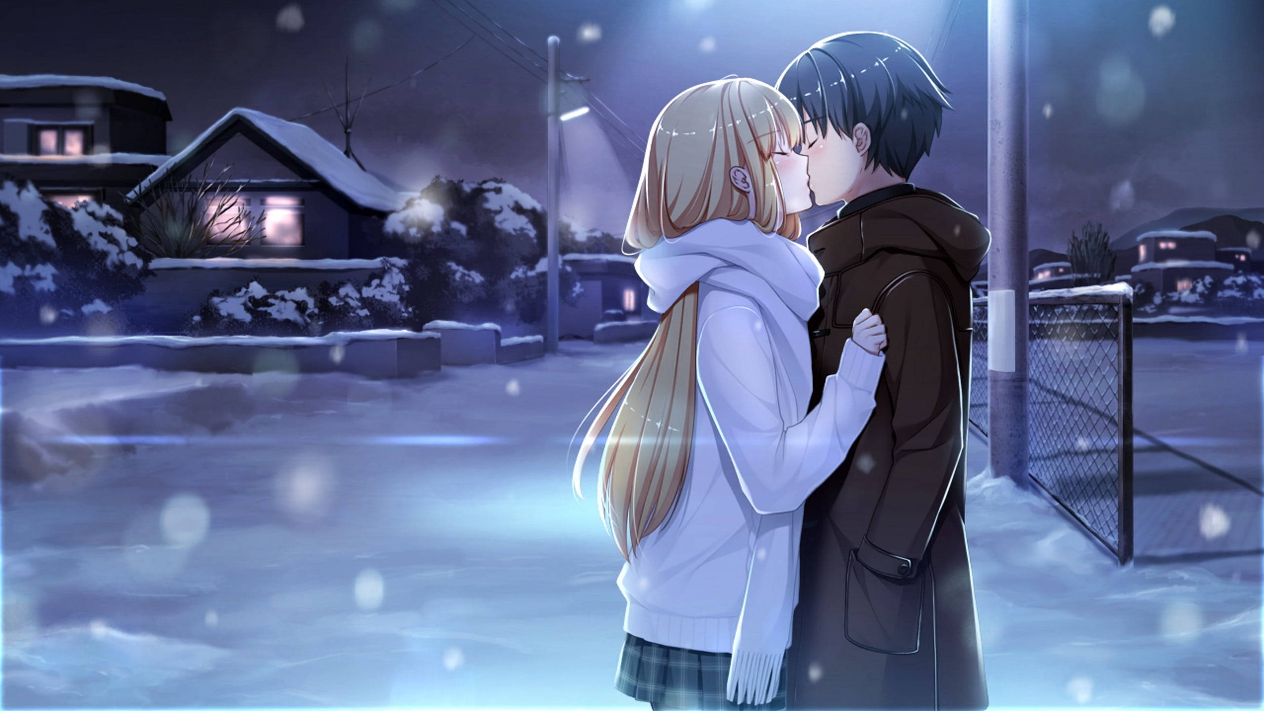 อนิเมะคู่รักจูบใต้หิมะ วอลเปเปอร์