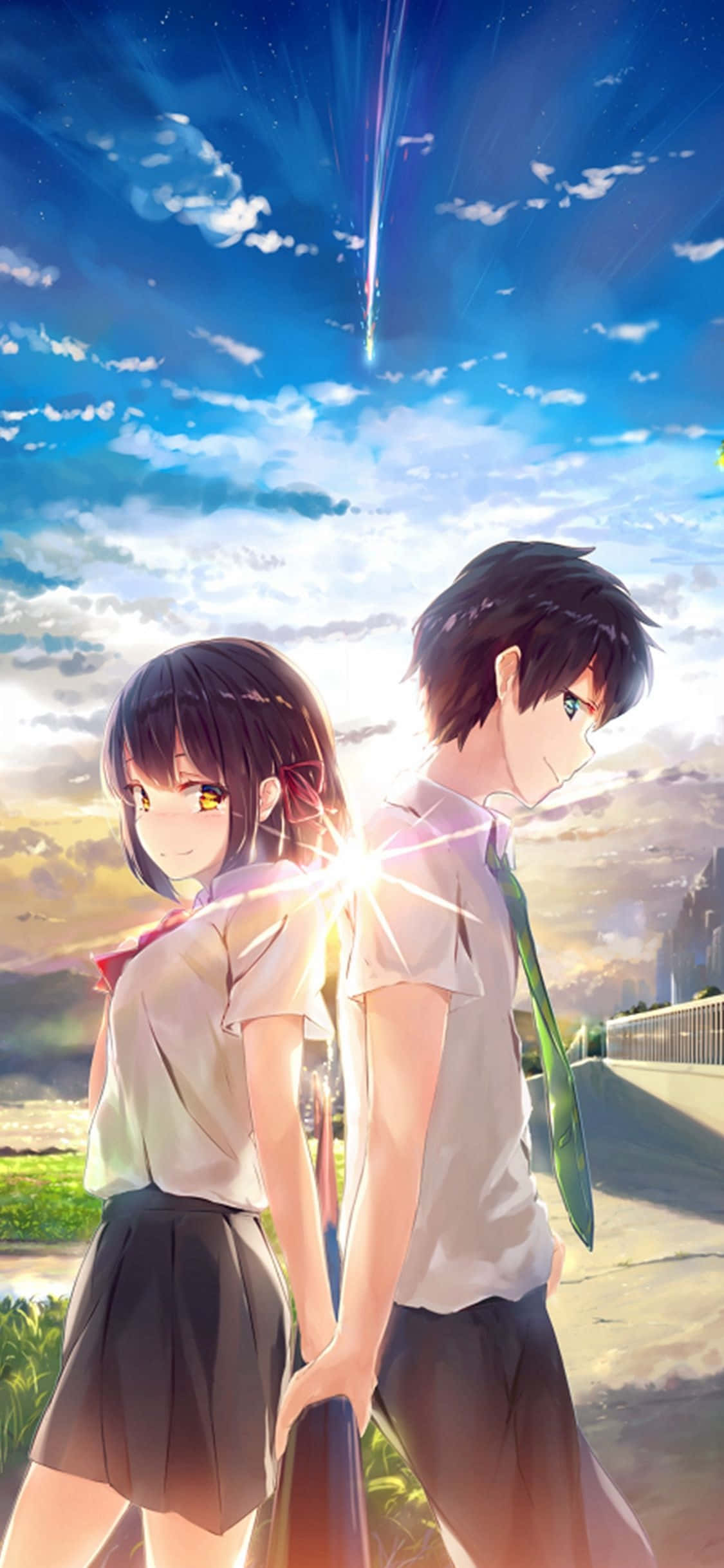 อนิเมะสุดหวาน Your Name. ภาพยนตร์ปี 2016 วอลเปเปอร์