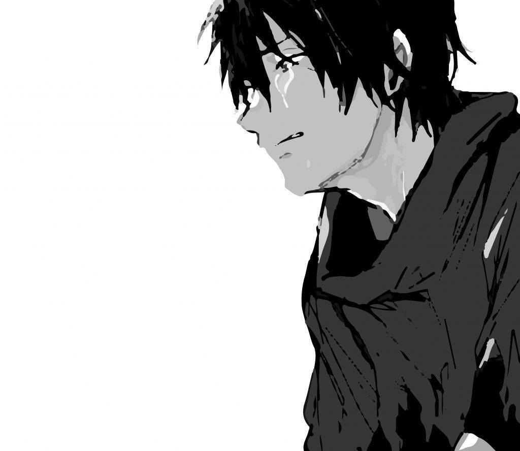 วอลเปเปอร์อนิเมะหนุ่มร้องไห้ — หนุ่มอนิเมะ วอลเปเปอร์