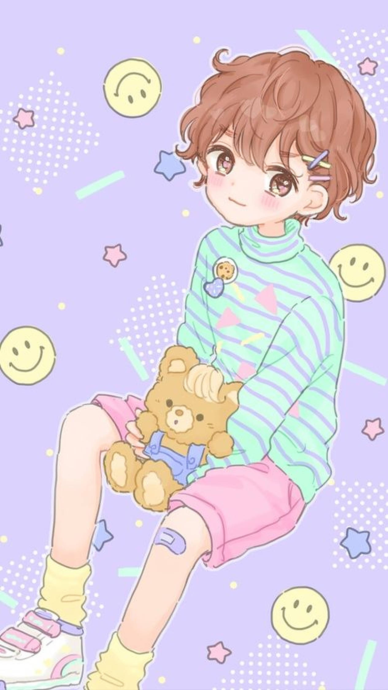 อนิเมะเด็กพาสเทล วอลเปเปอร์
