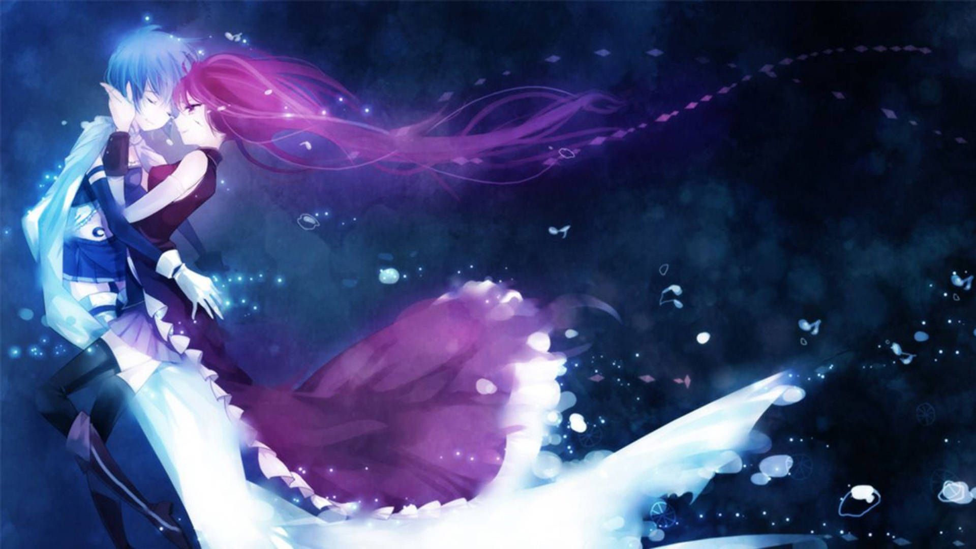 อนิเมะเลสเบี้ยนแฟนตาซีอาร์ต วอลเปเปอร์