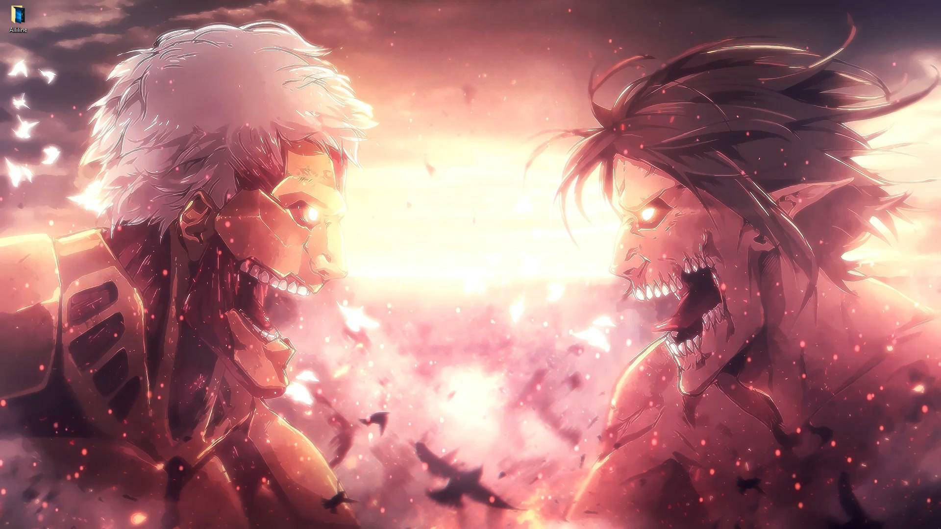 วอลเปเปอร์อนิเมะไลฟ์ไททันปะทะ — Attack On Titan วอลเปเปอร์