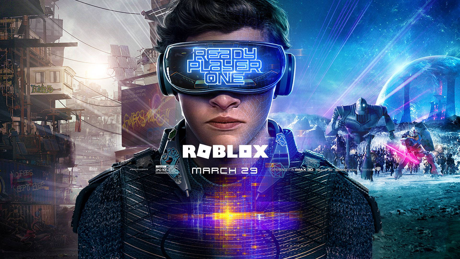 วอลเปเปอร์คุณภาพ HD สุดเท่ของอวาตาร์ Roblox ใน Ready Player One — Roblox วอลเปเปอร์